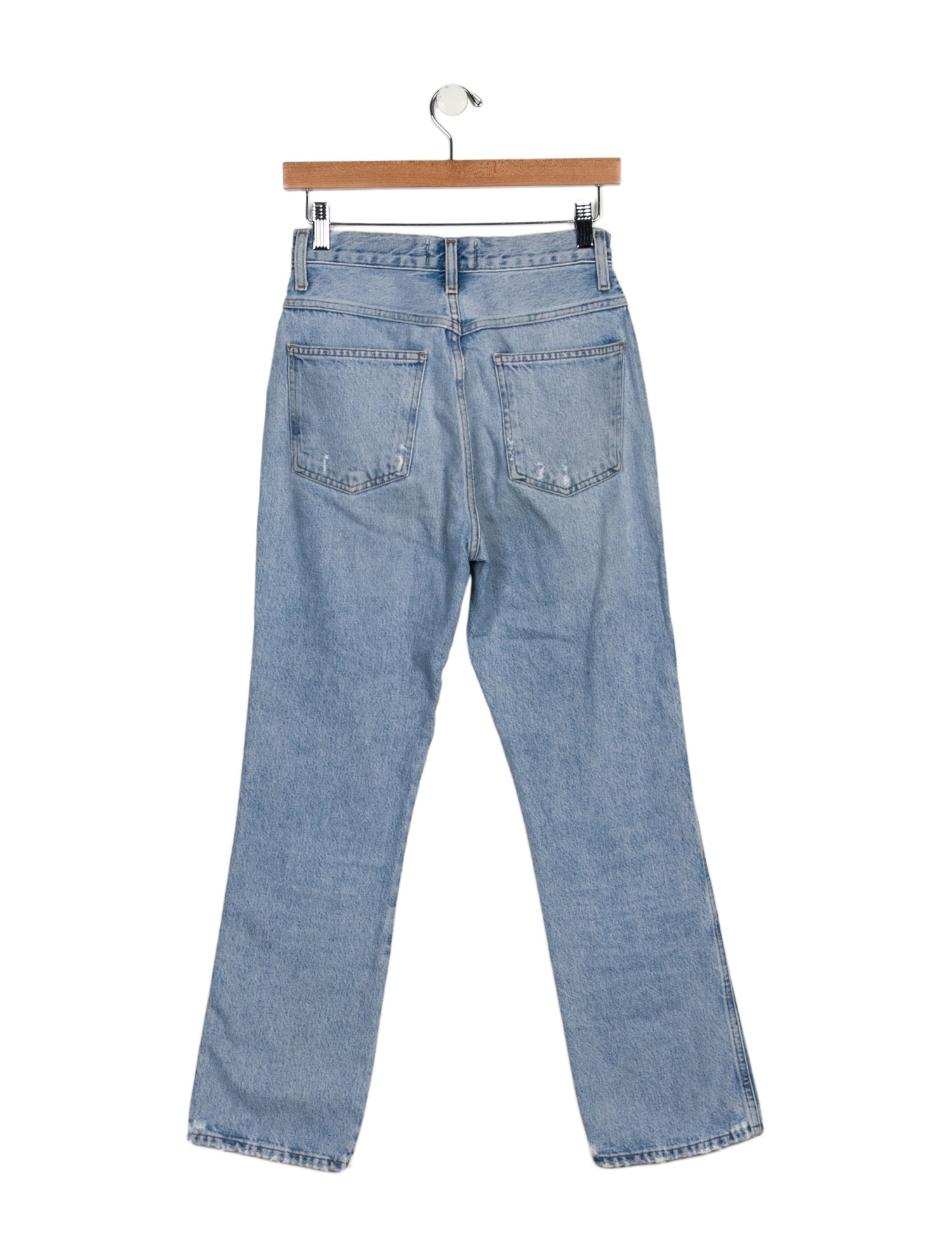 AGOLDE High-Rise Straight Leg Jeans