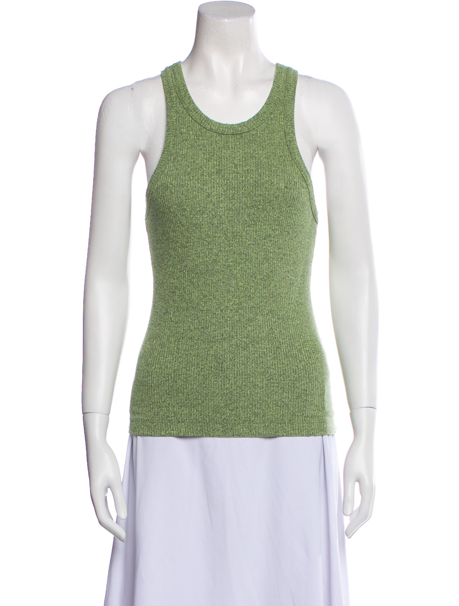 AGOLDE Scoop Neck Sleeveless Top