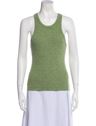 AGOLDE Scoop Neck Sleeveless Top