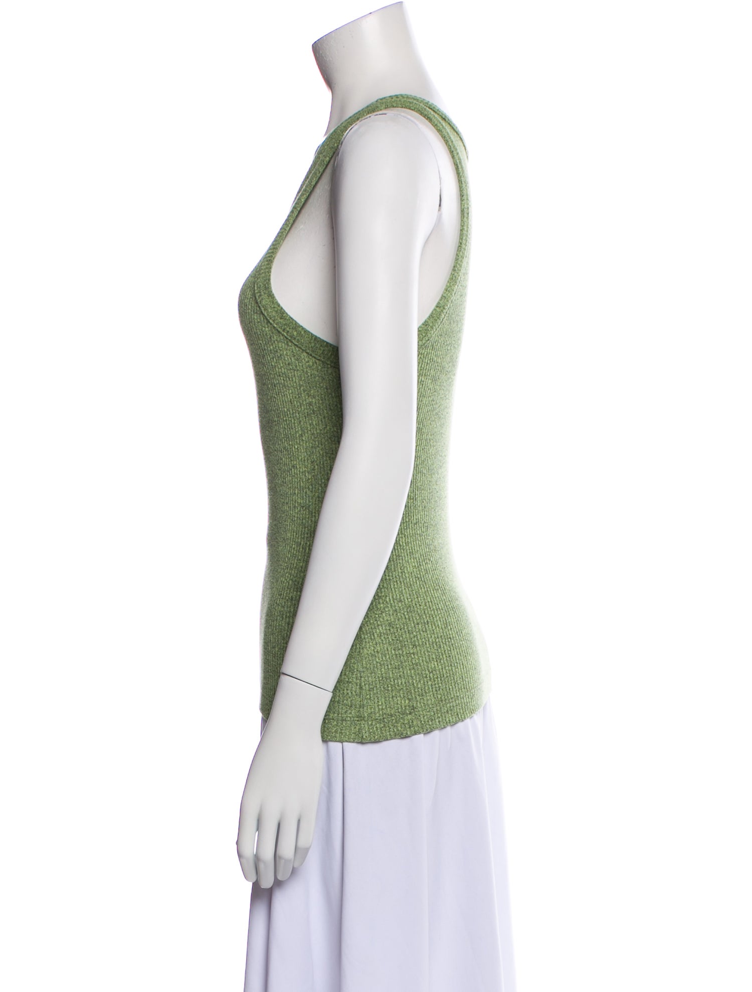 AGOLDE Scoop Neck Sleeveless Top