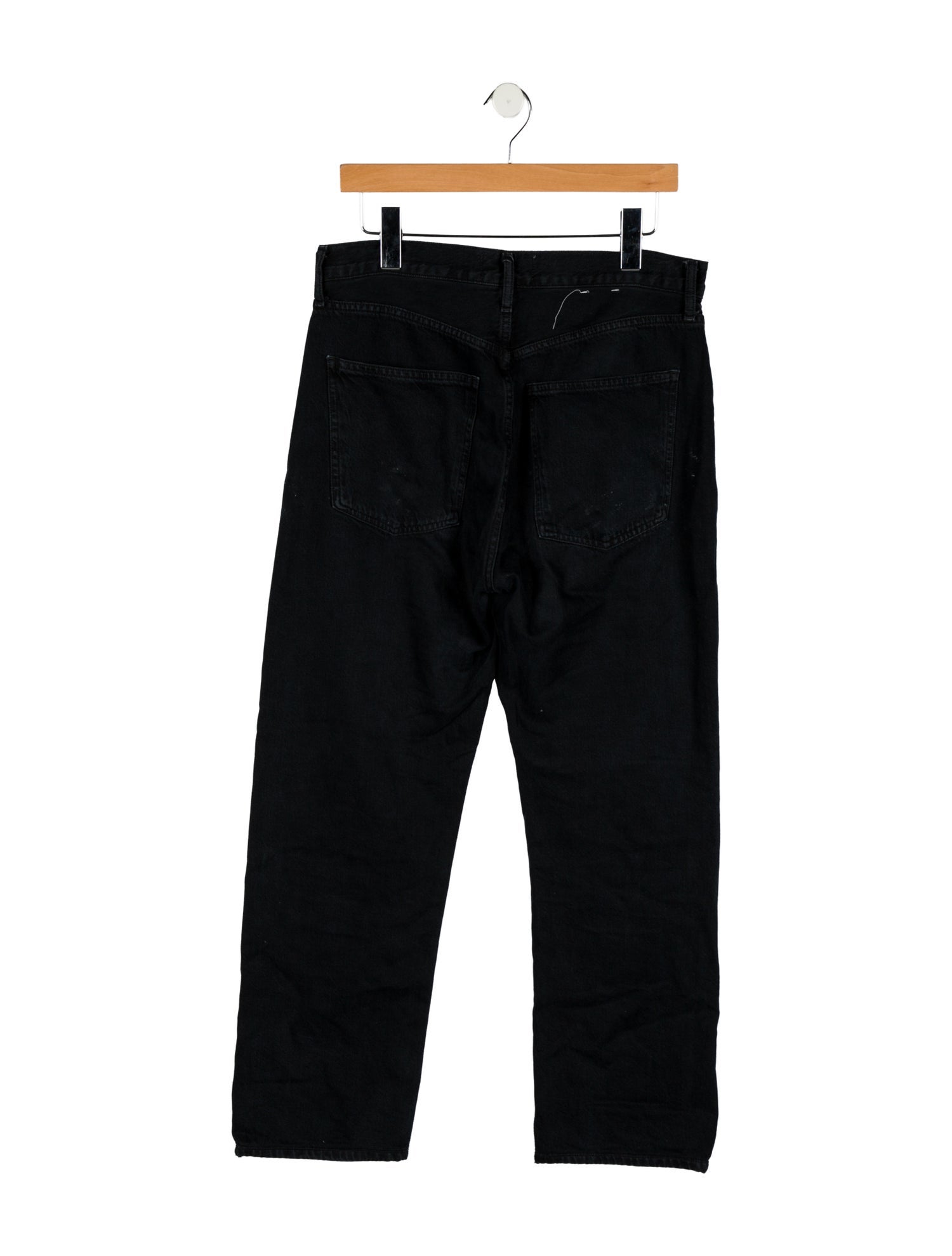 AGOLDE High-Rise Straight Leg Jeans