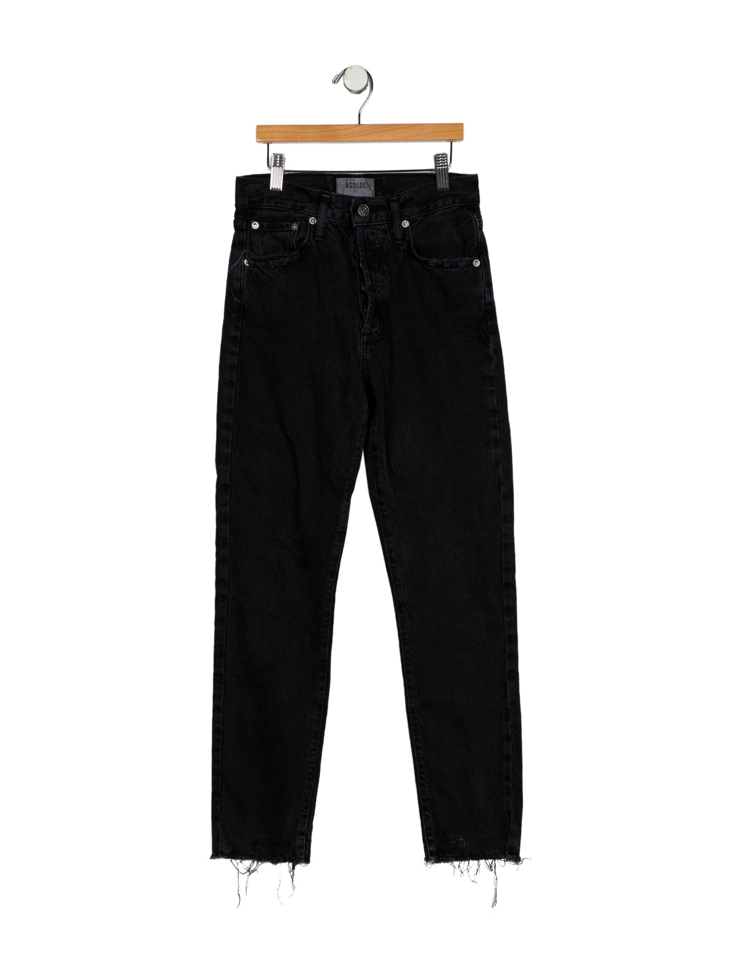 AGOLDE High-Rise Straight Leg Jeans