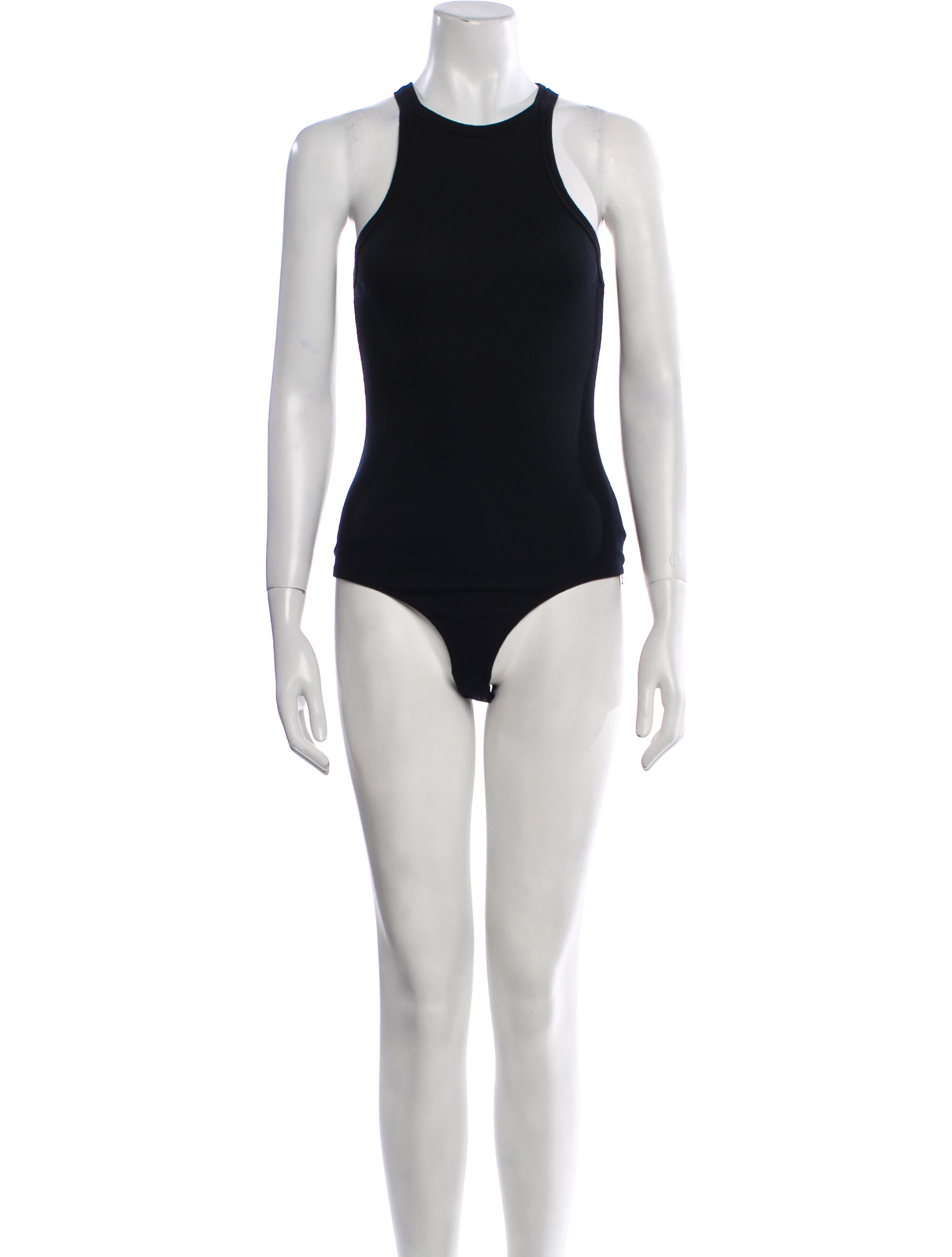 AGOLDE Crew Neck Sleeveless Bodysuit