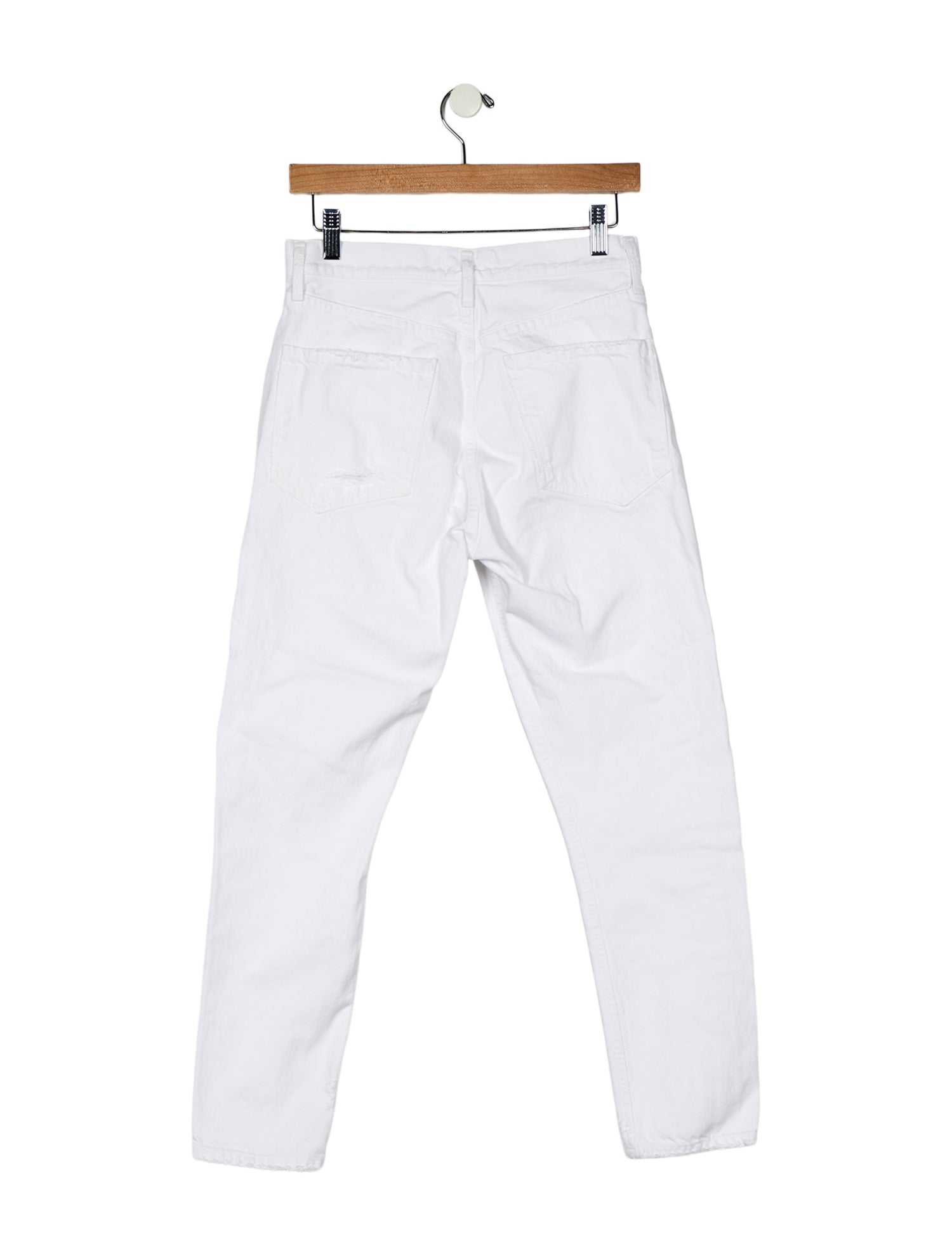 AGOLDE Mid-Rise Straight Leg Jeans