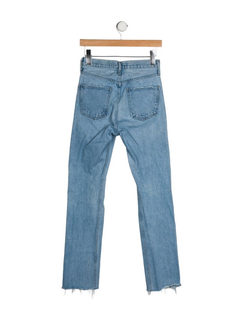 AGOLDE High-Rise Straight Leg Jeans