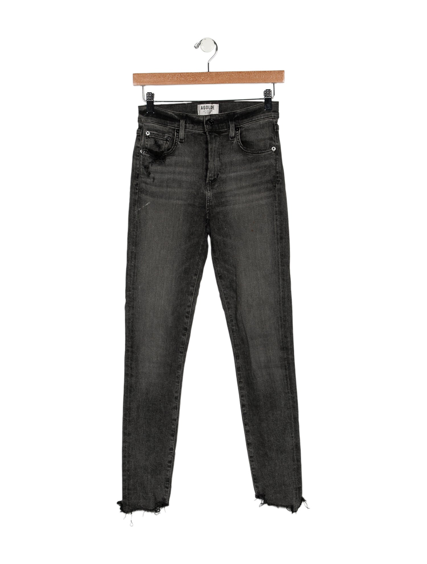 AGOLDE Mid-Rise Skinny Leg Jeans