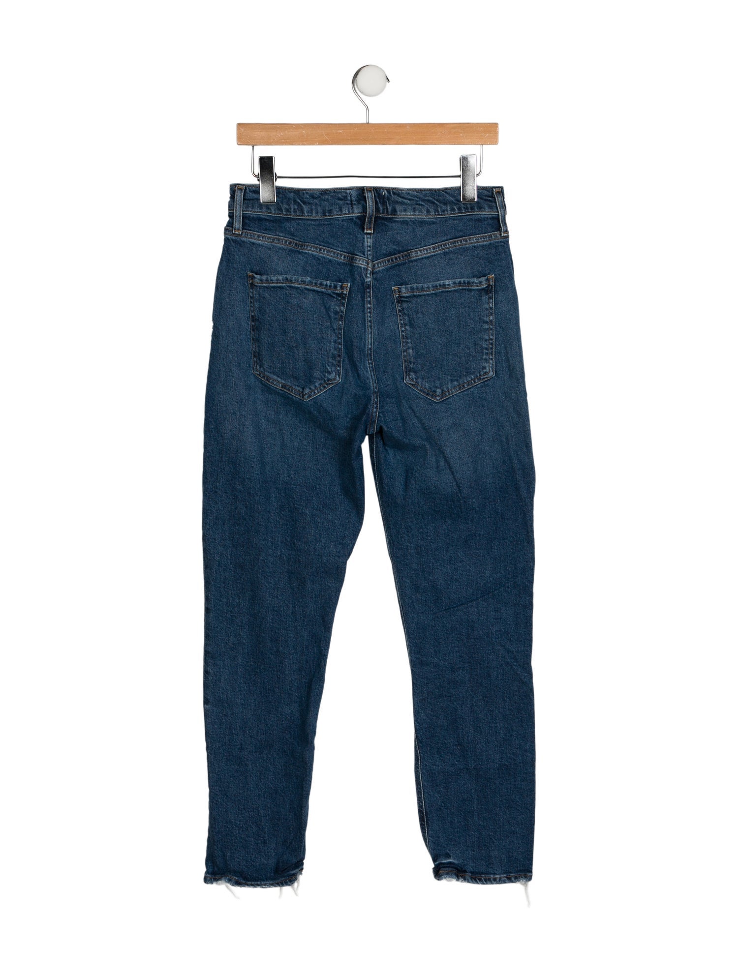AGOLDE High-Rise Straight Leg Jeans
