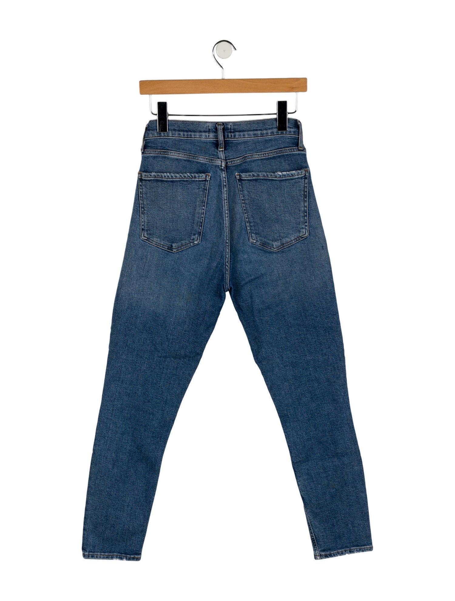 AGOLDE High-Rise Skinny Leg Jeans