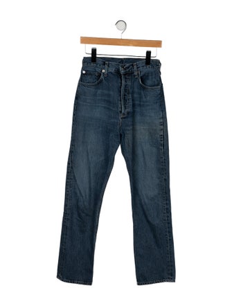 AGOLDE High-Rise Straight Leg Jeans