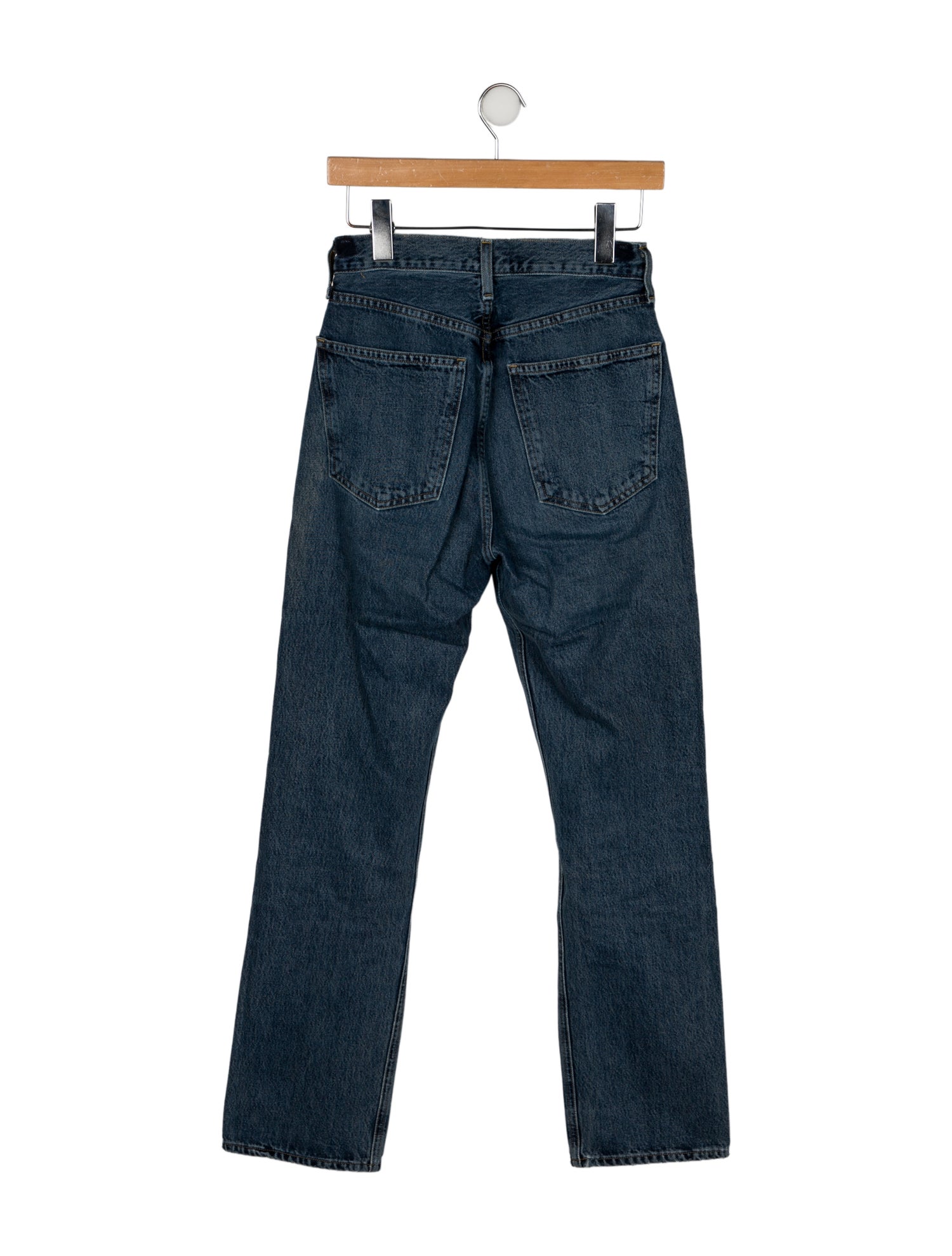 AGOLDE High-Rise Straight Leg Jeans