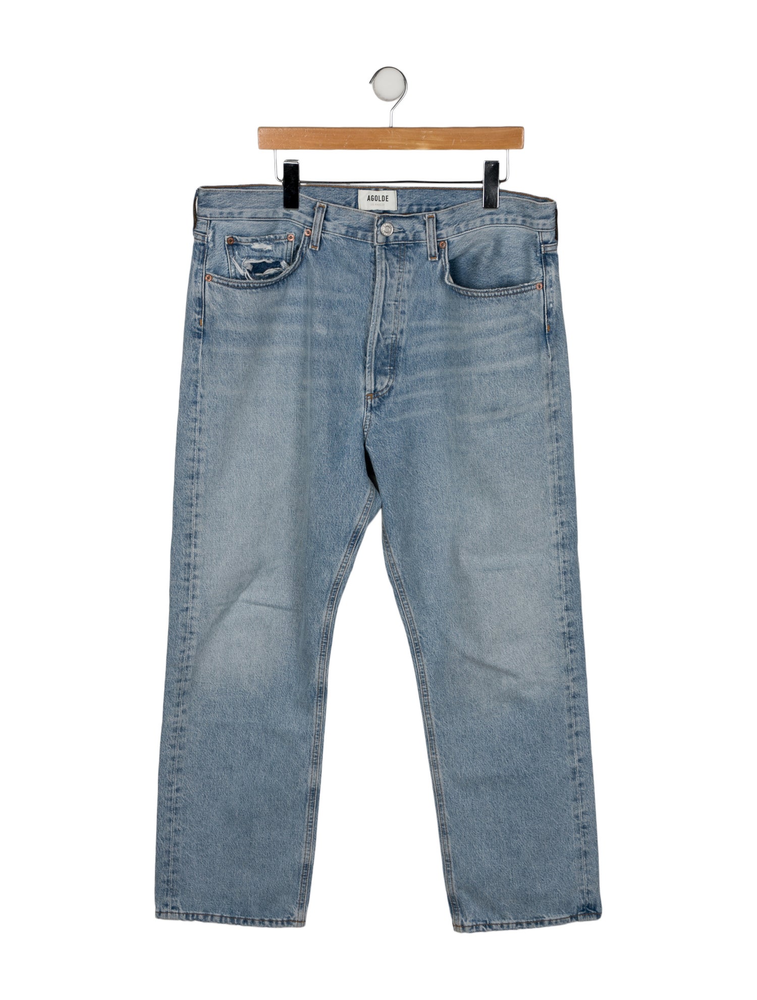 AGOLDE Straight-Leg Jeans