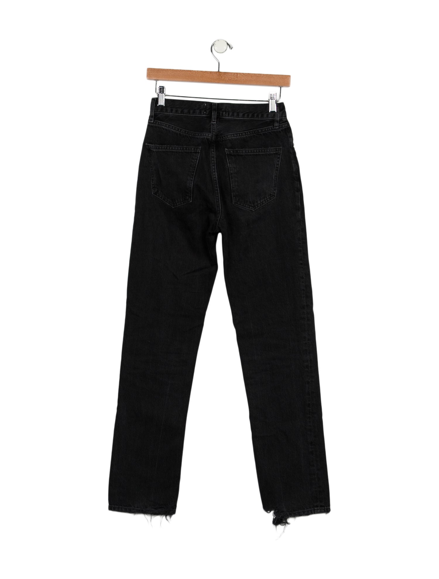 AGOLDE Mid-Rise Straight Leg Jeans