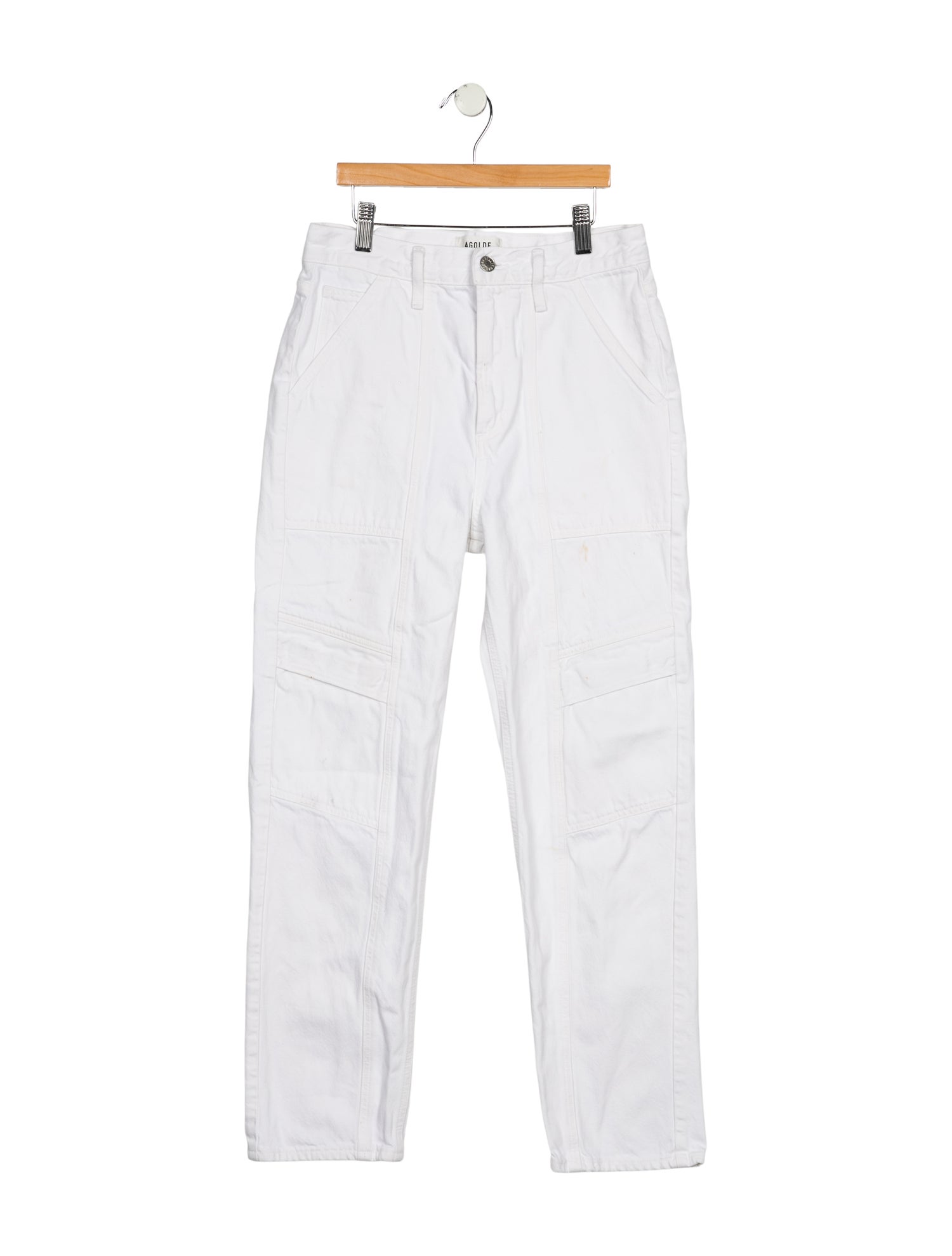 AGOLDE High-Rise Straight Leg Jeans