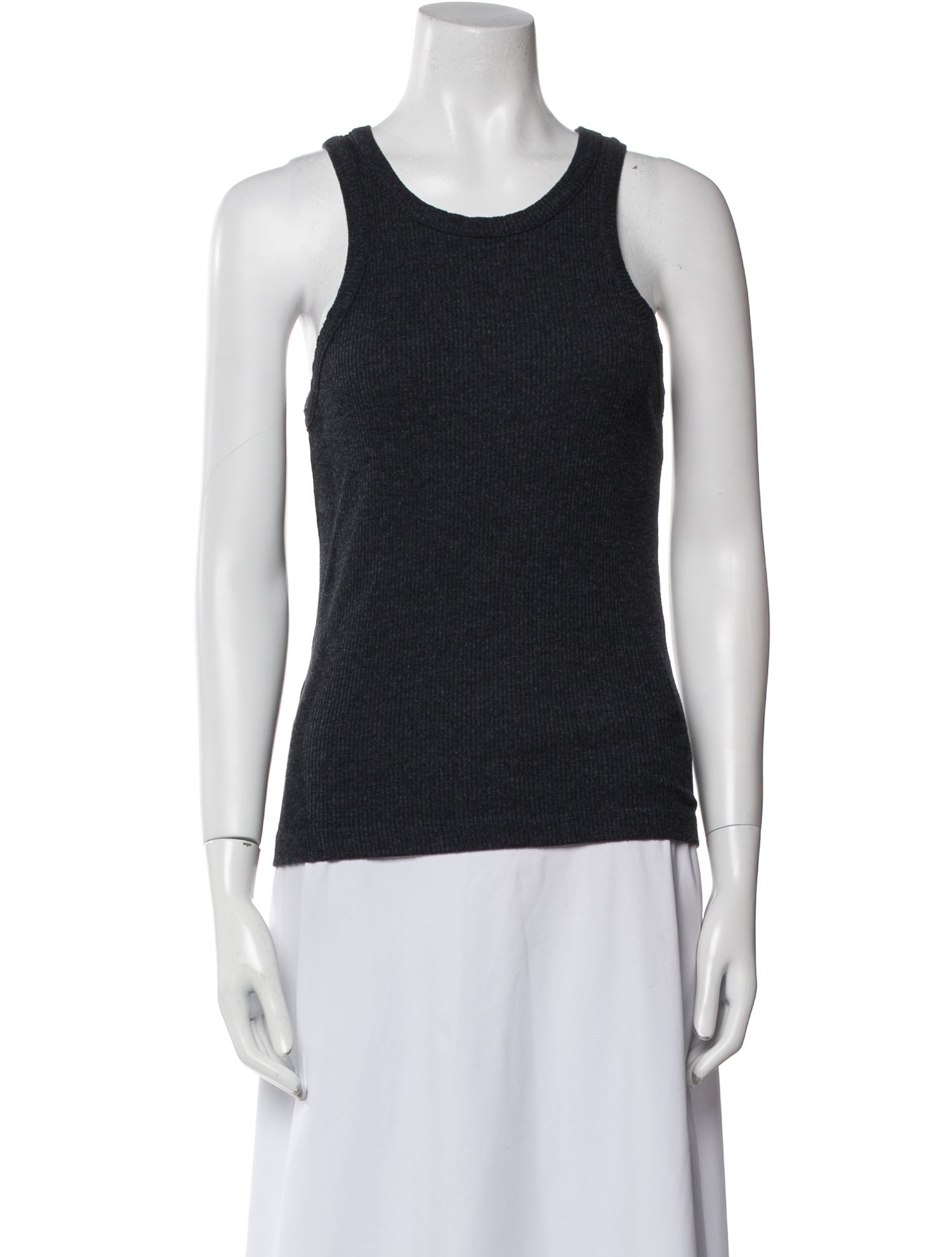 AGOLDE Scoop Neck Sleeveless Top