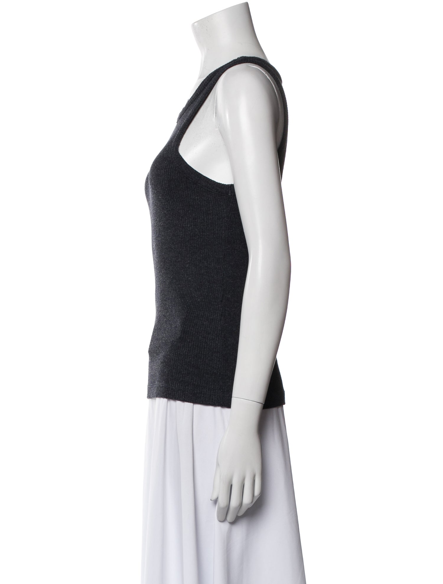 AGOLDE Scoop Neck Sleeveless Top