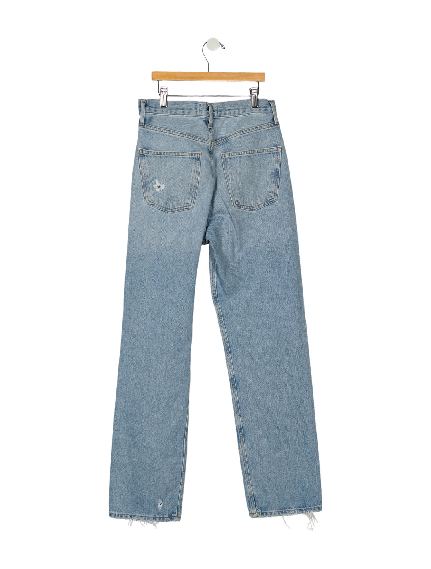 AGOLDE High-Rise Straight Leg Jeans