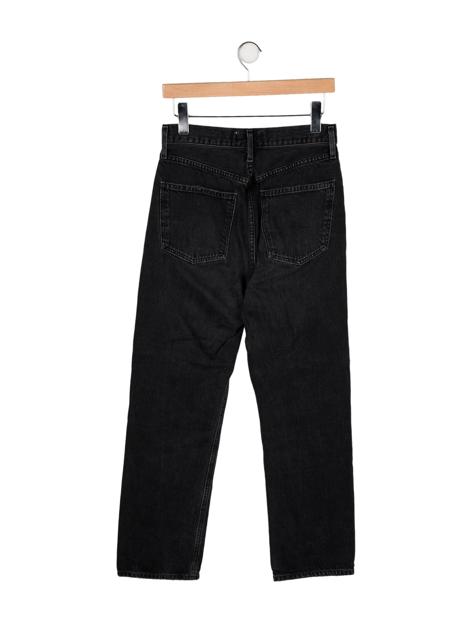 AGOLDE High-Rise Straight Leg Jeans