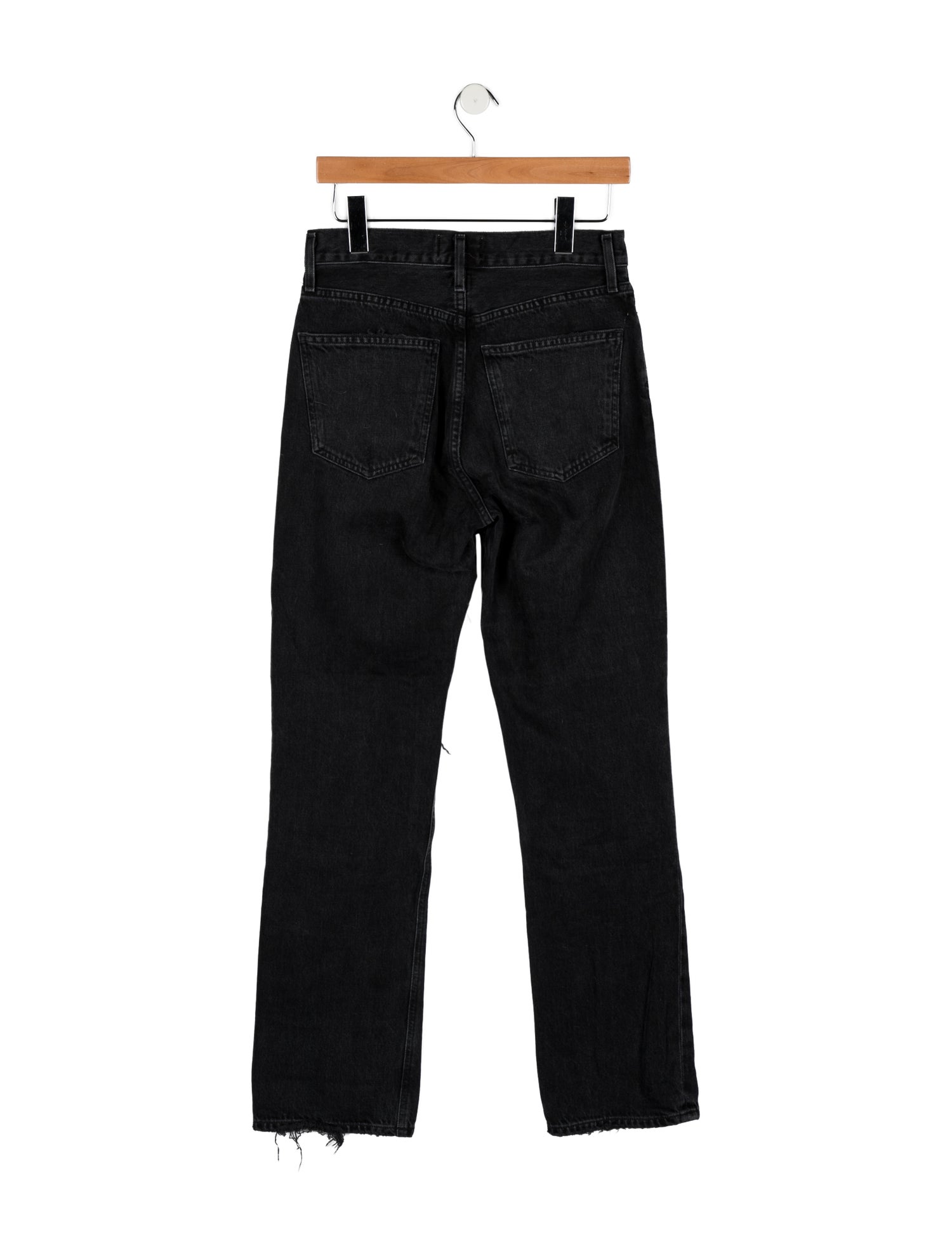 AGOLDE High-Rise Straight Leg Jeans