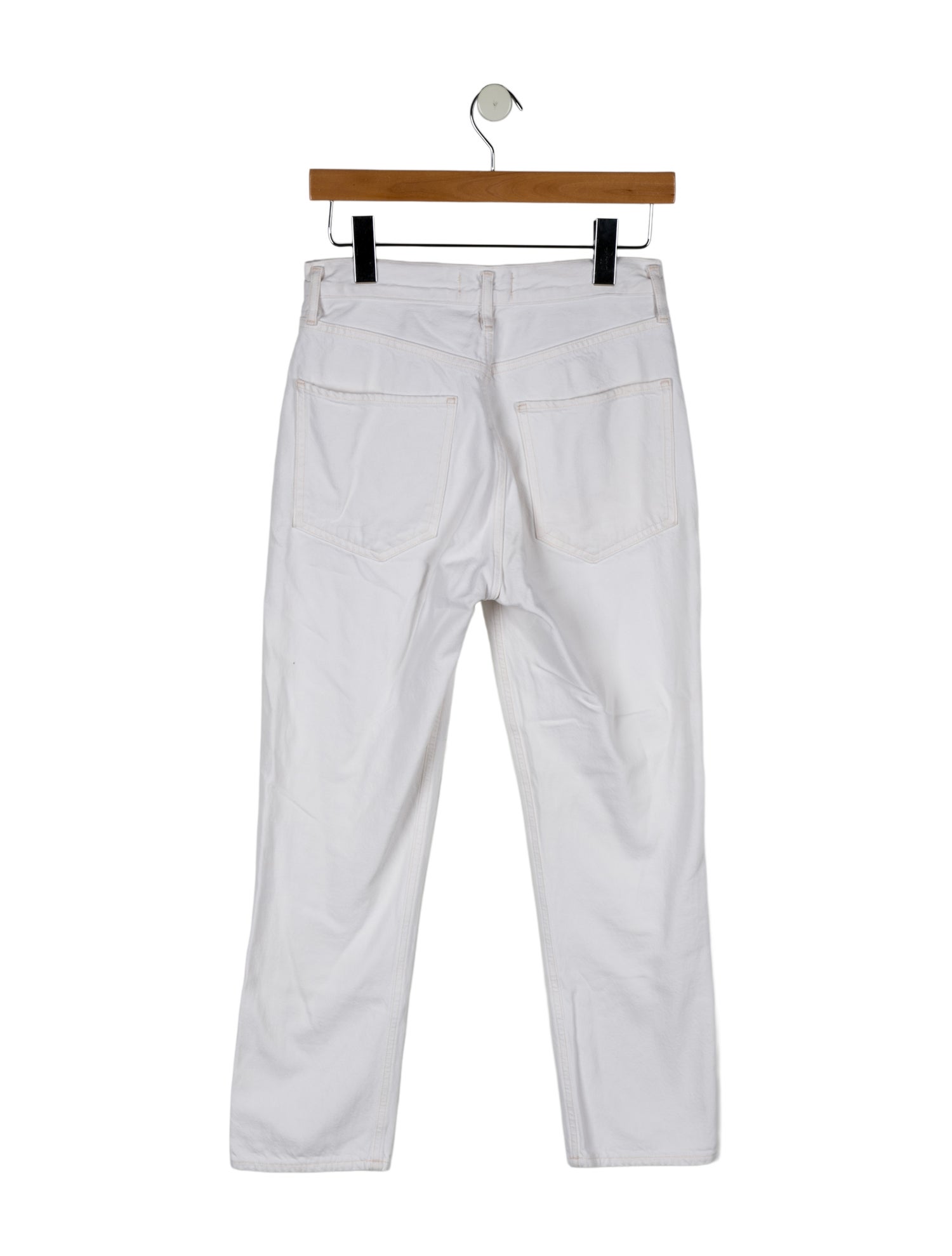 AGOLDE High-Rise Straight Leg Jeans