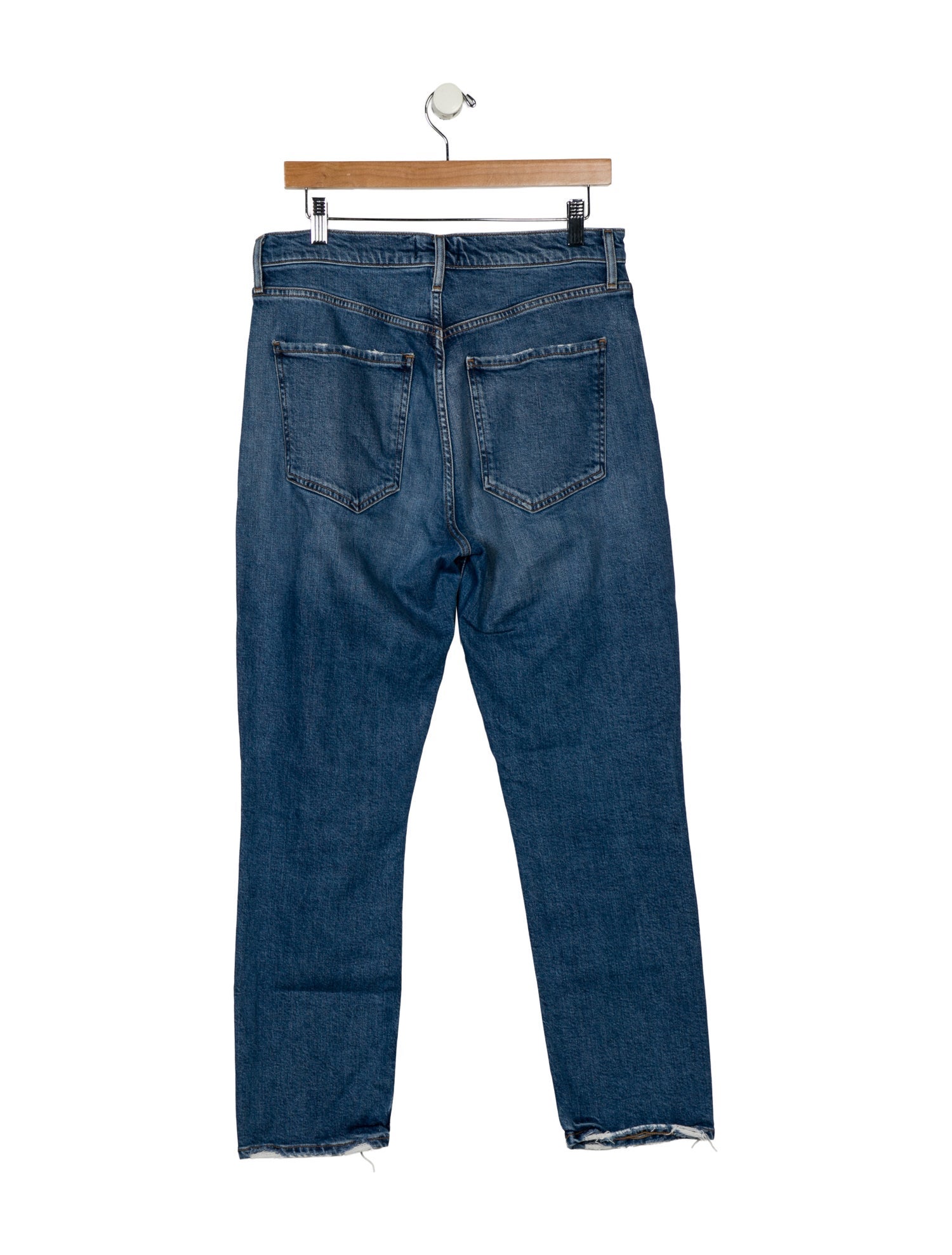 AGOLDE High-Rise Straight Leg Jeans