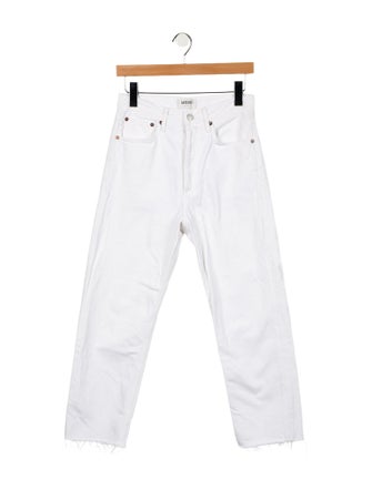 AGOLDE High-Rise Straight Leg Jeans