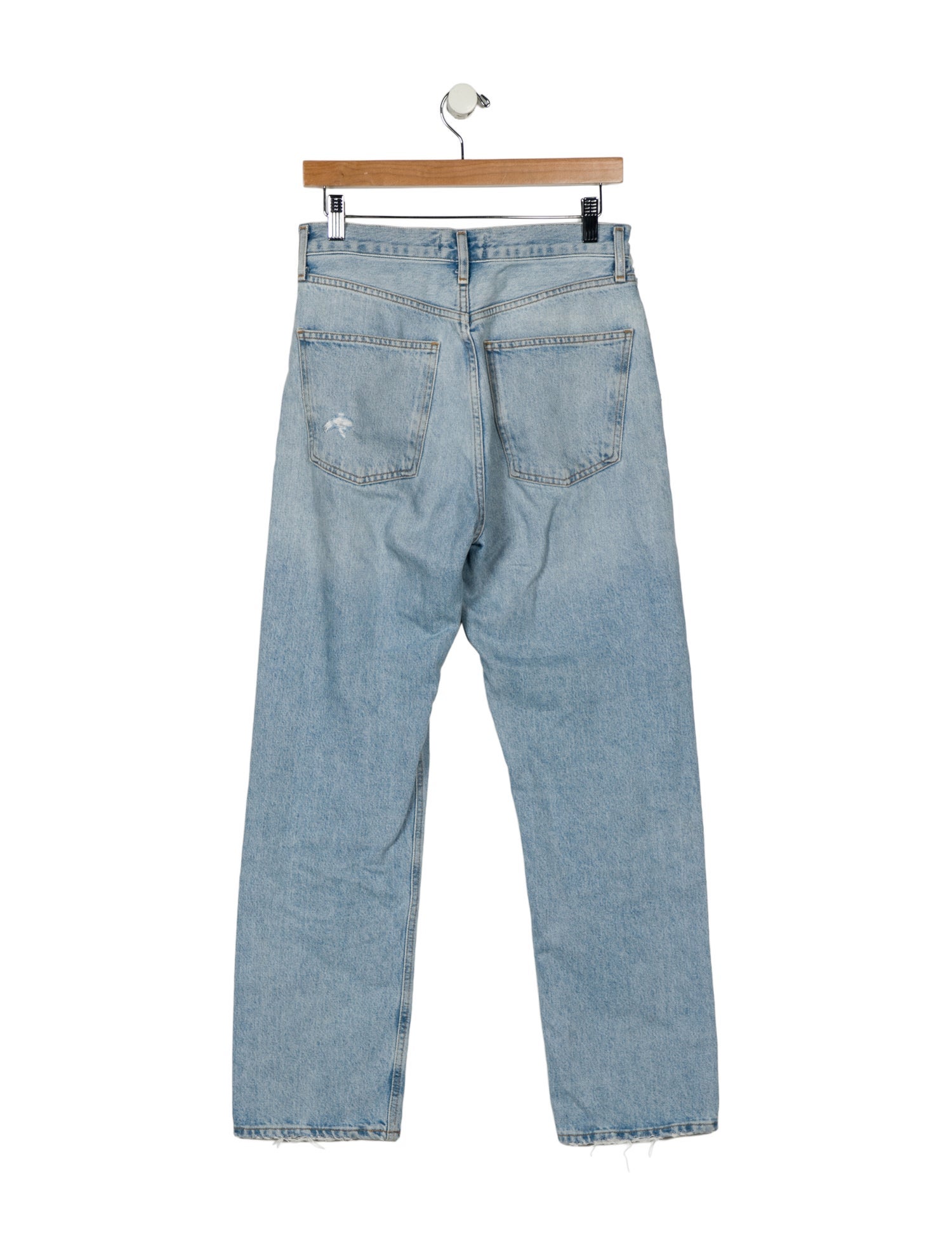 AGOLDE High-Rise Straight Leg Jeans