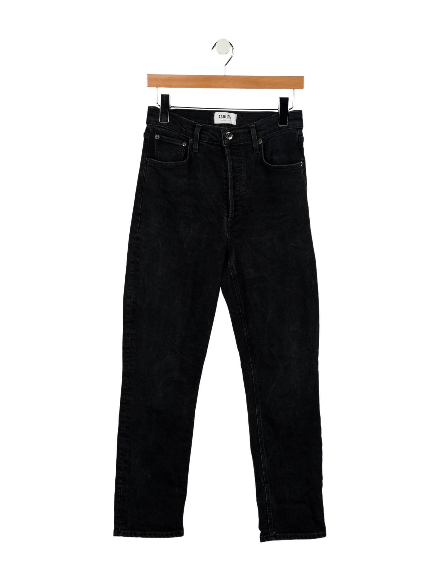 AGOLDE High-Rise Straight Leg Jeans