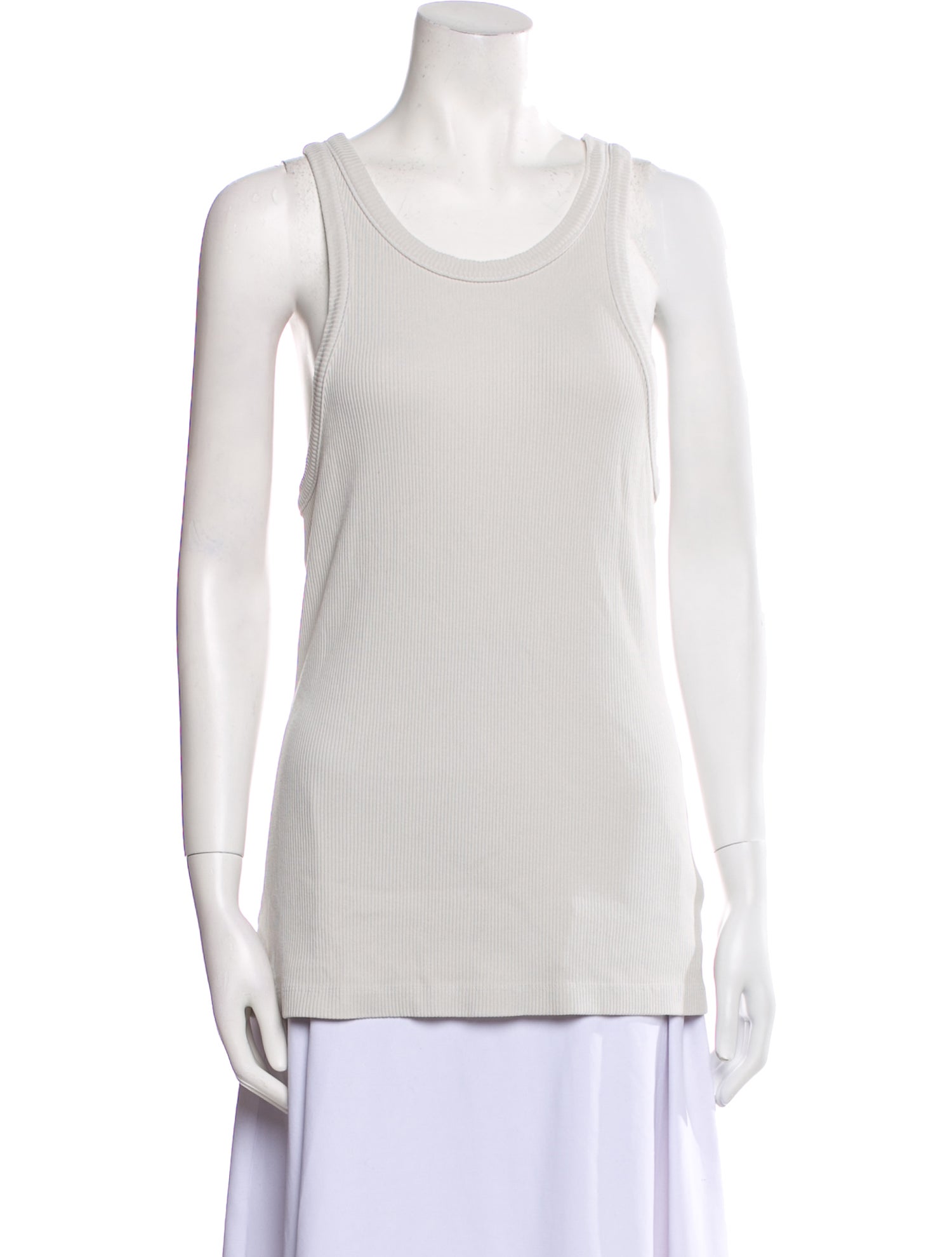 AGOLDE Scoop Neck Sleeveless Top