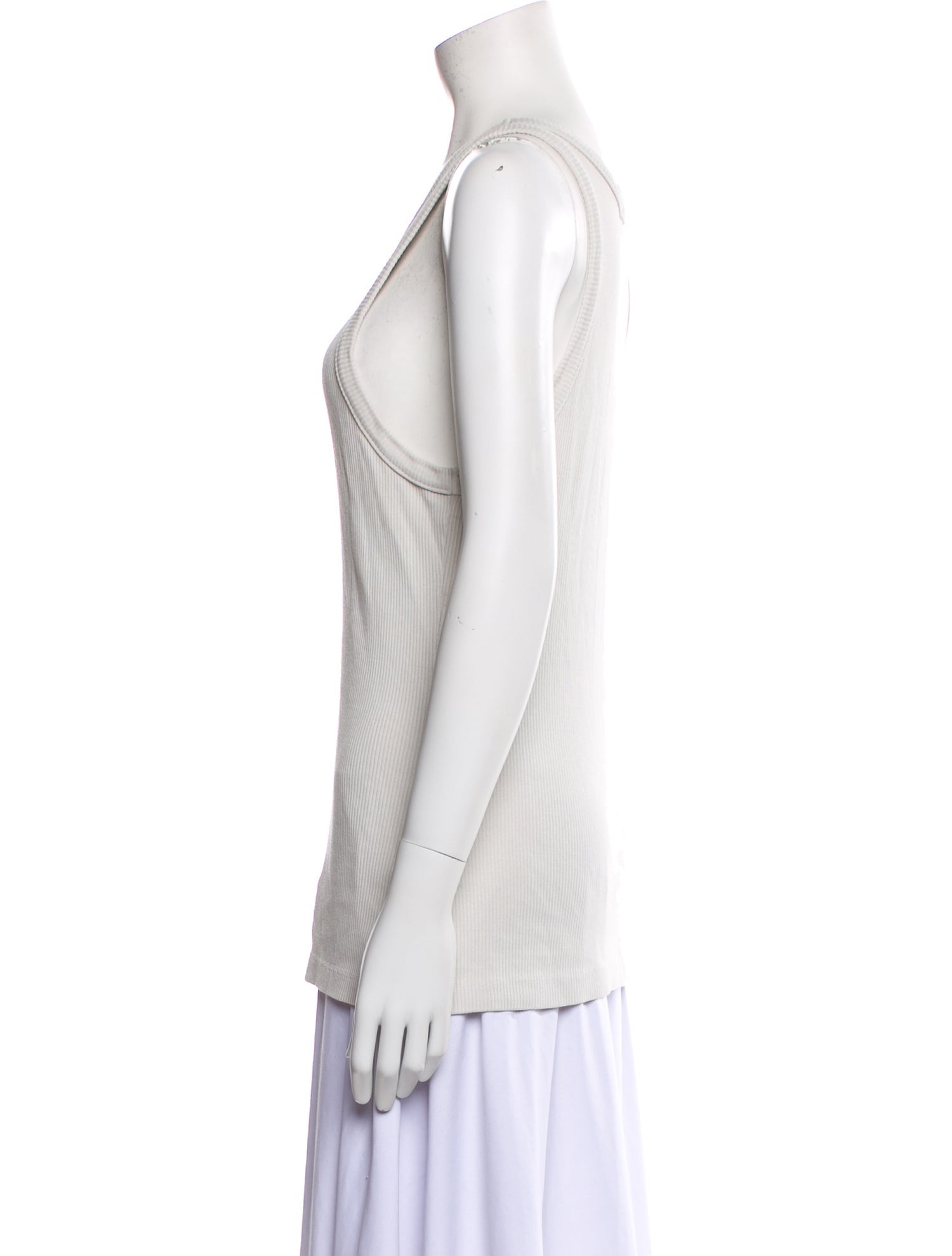 AGOLDE Scoop Neck Sleeveless Top