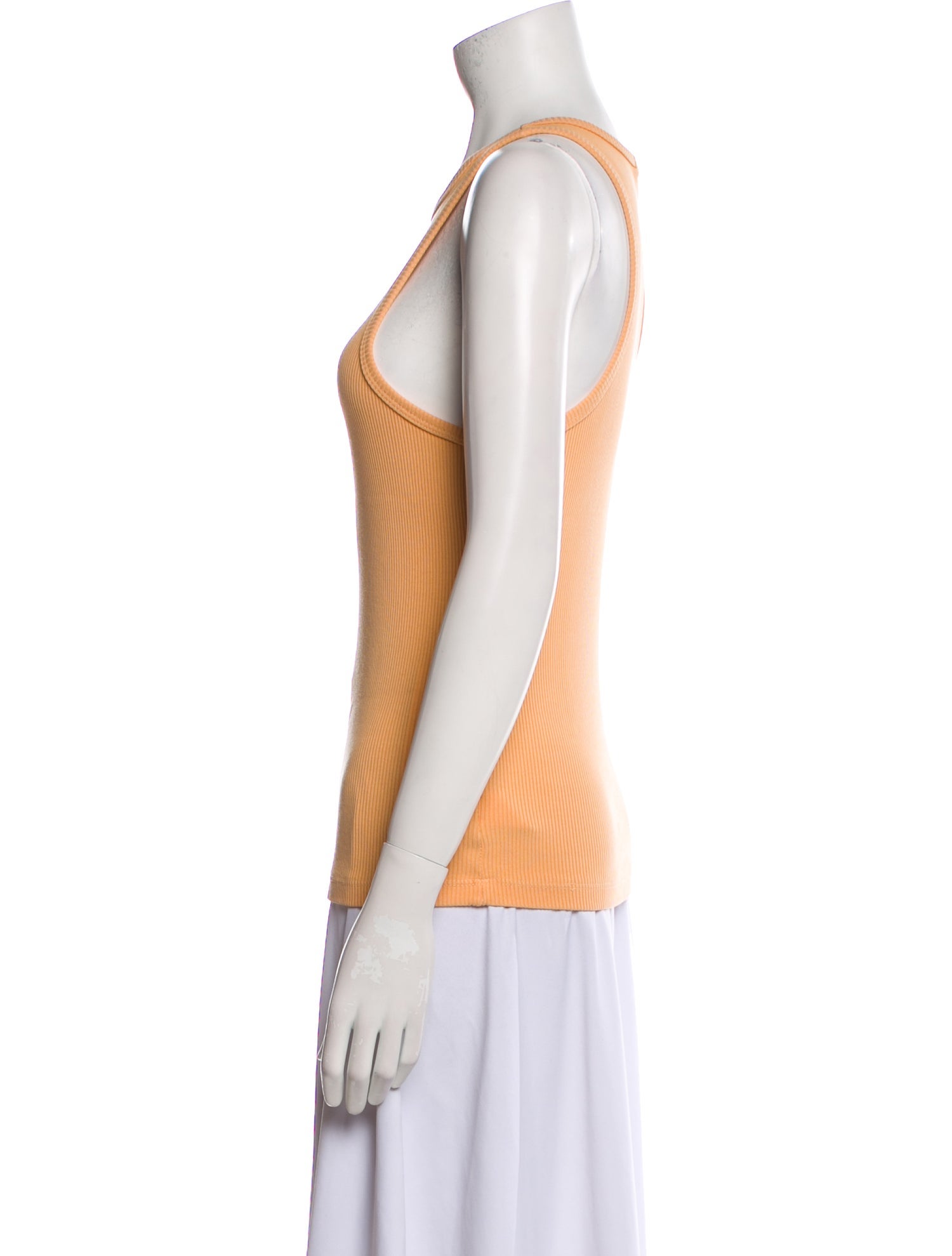 AGOLDE Scoop Neck Sleeveless Top