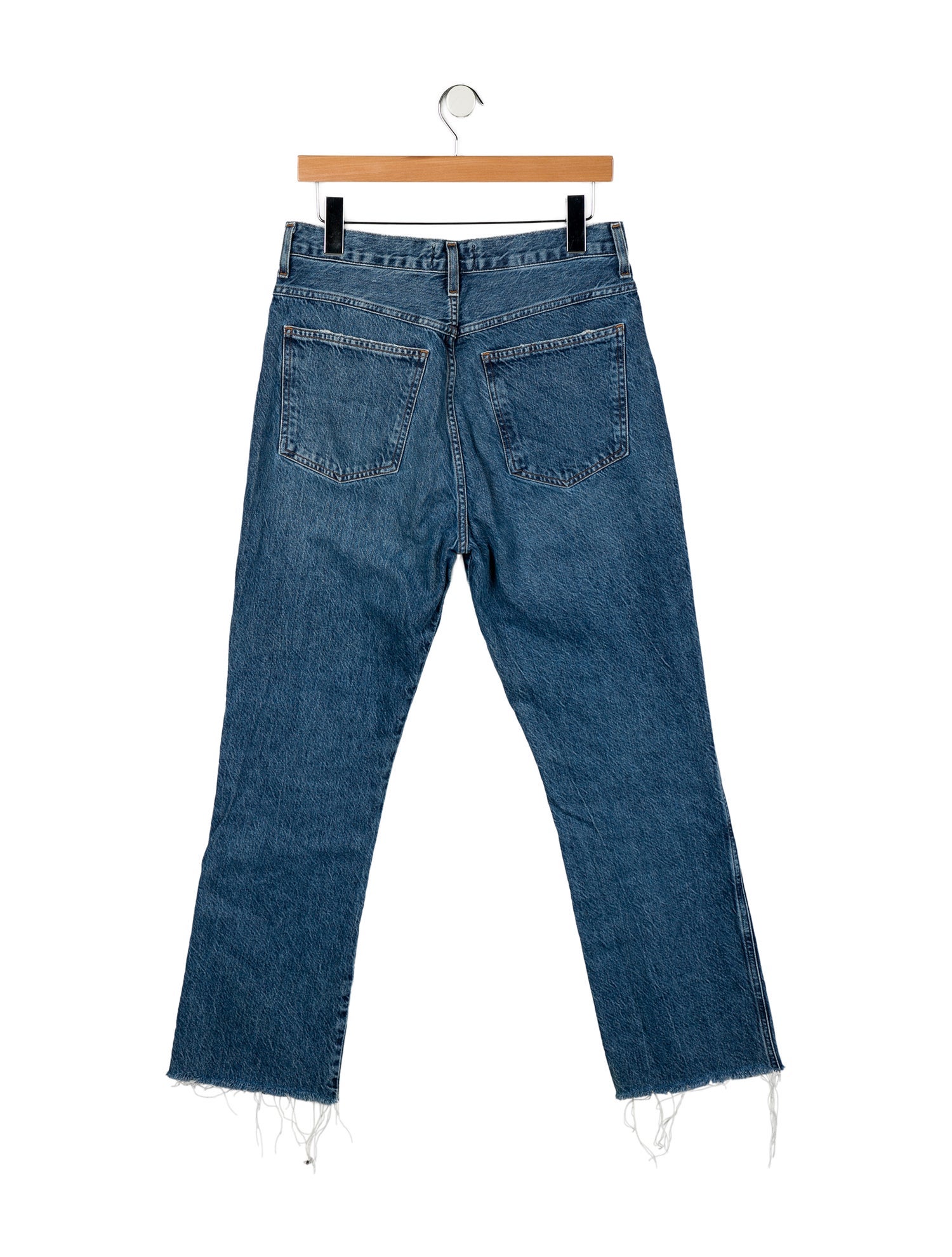 AGOLDE High-Rise Straight Leg Jeans