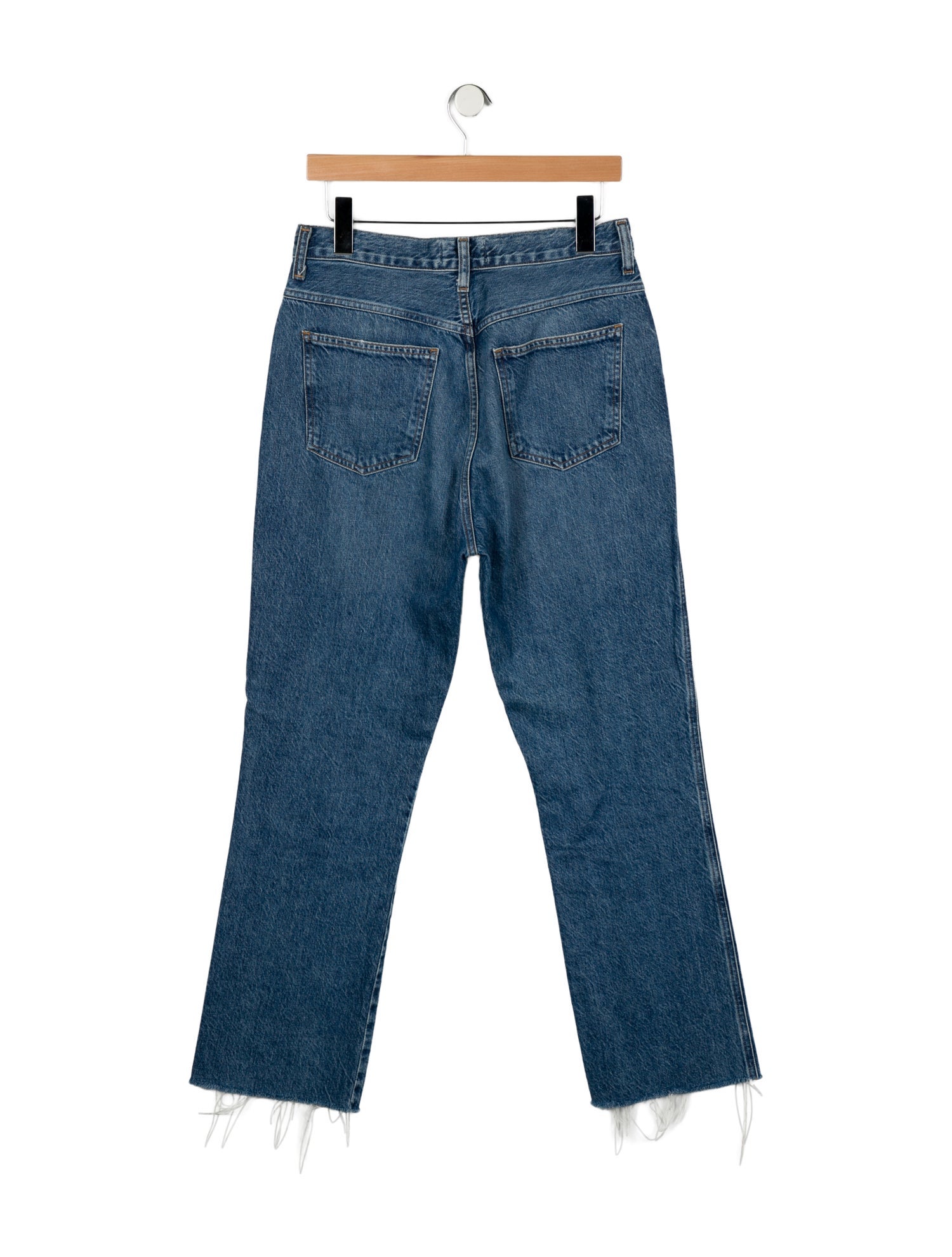 AGOLDE High-Rise Straight Leg Jeans