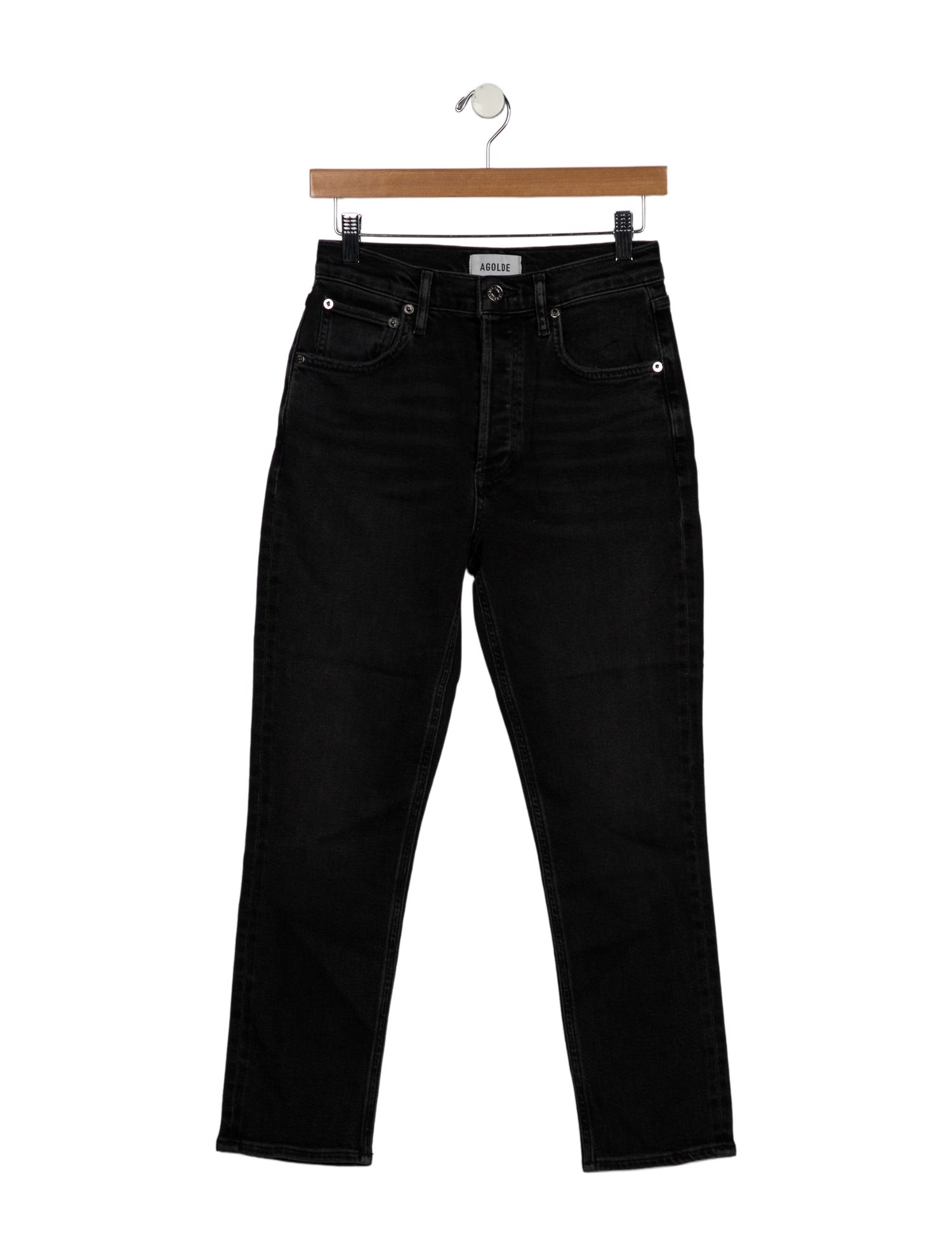 AGOLDE Mid-Rise Skinny Leg Jeans