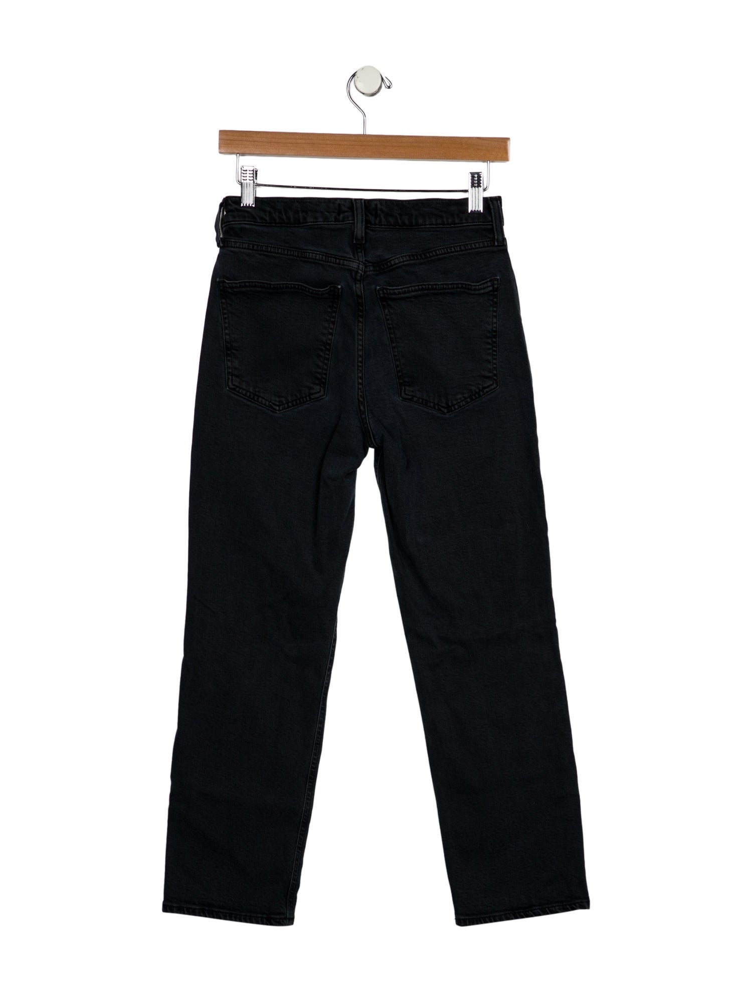 AGOLDE Mid-Rise Straight Leg Jeans