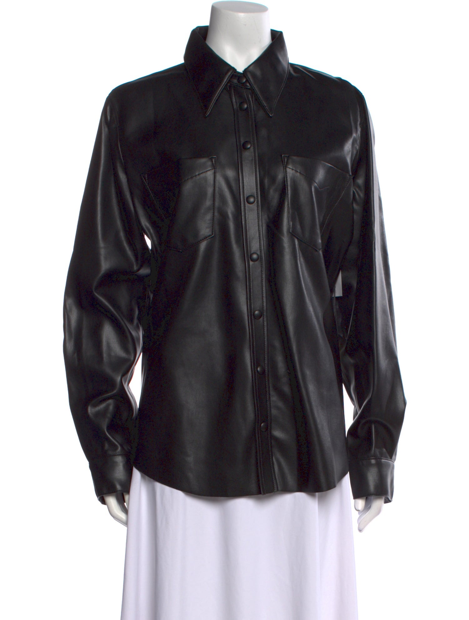 AGOLDE Long Sleeve Button-Up Top w/ Tags