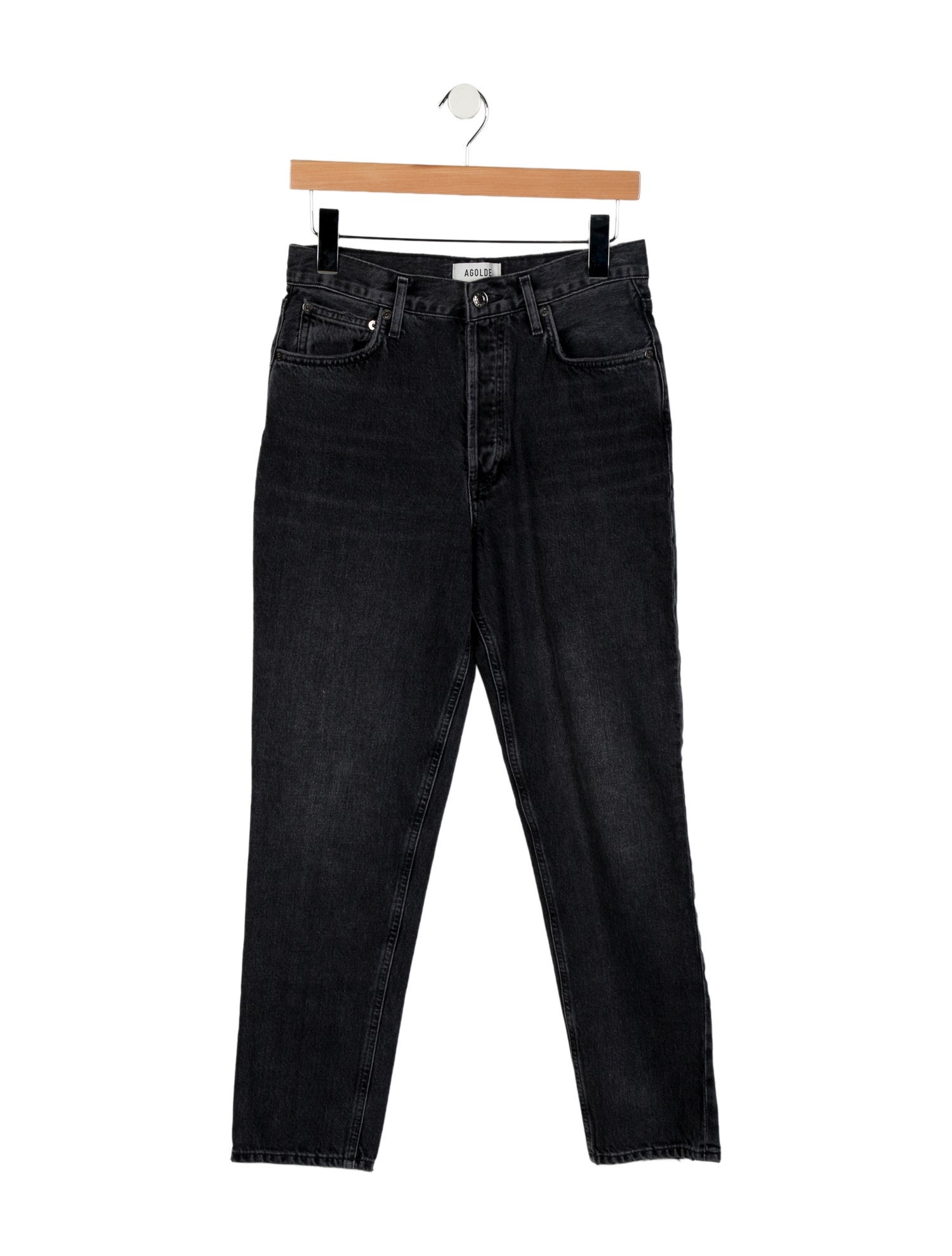 AGOLDE High-Rise Straight Leg Jeans