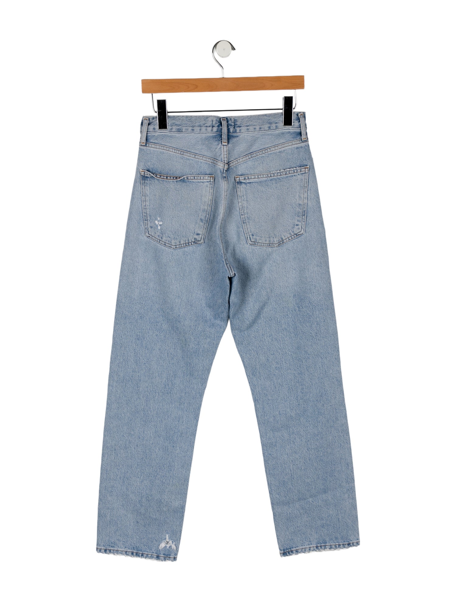 AGOLDE High-Rise Straight Leg Jeans