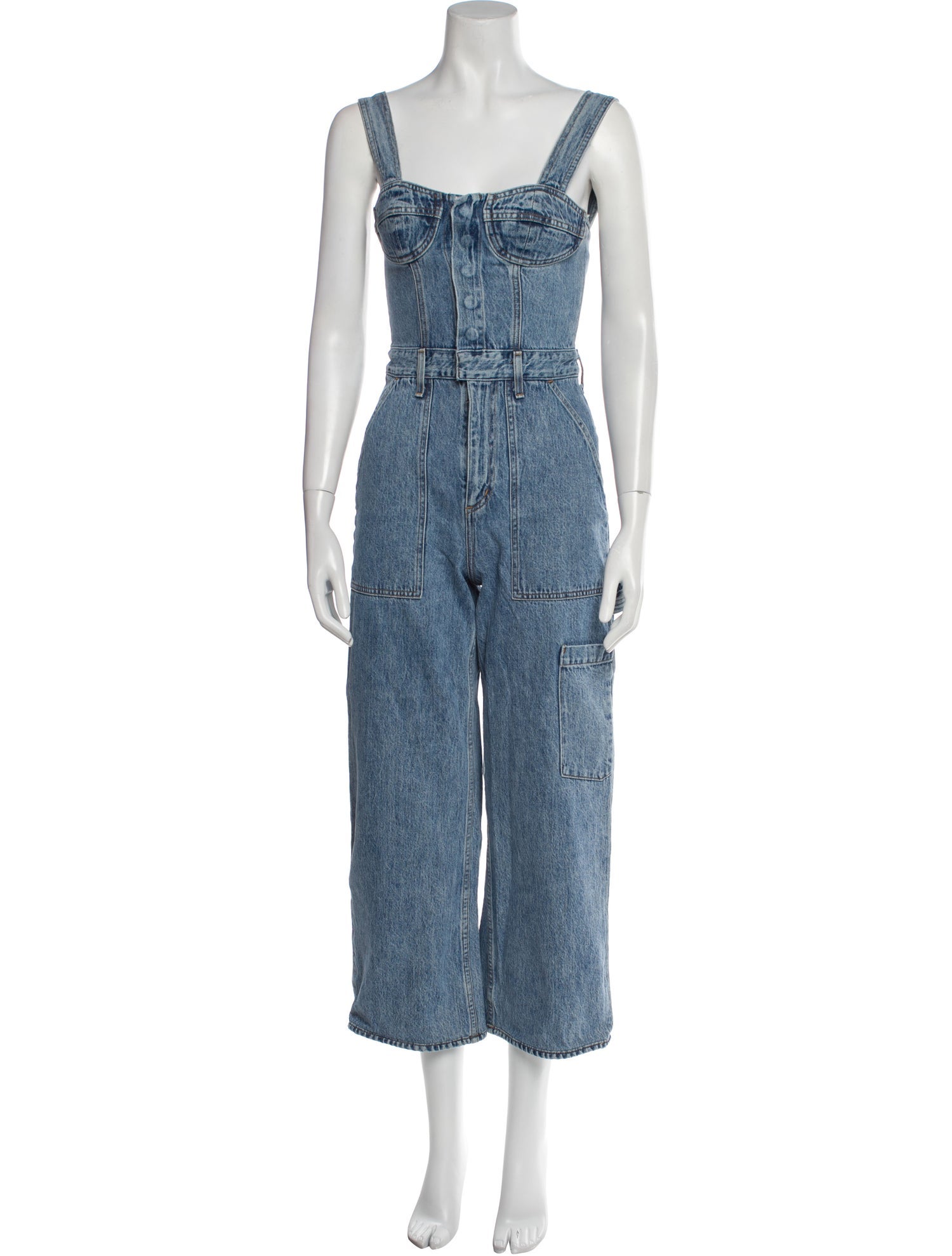 AGOLDE Square Neckline Jumpsuit