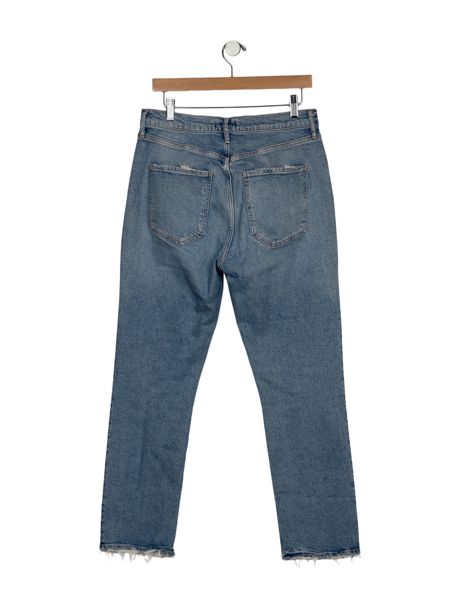 AGOLDE High-Rise Straight Leg Jeans