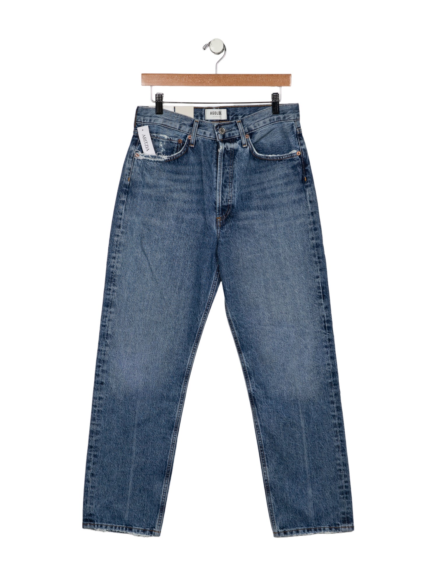 AGOLDE High-Rise Straight Leg Jeans w/ Tags