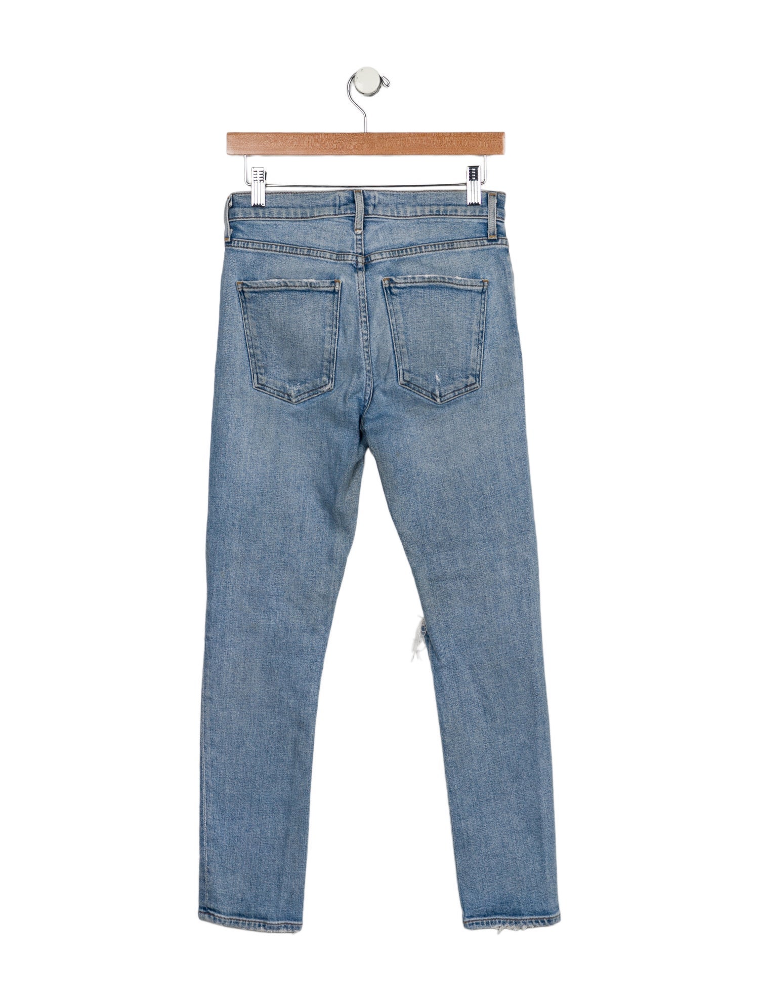 AGOLDE Mid-Rise Skinny Leg Jeans