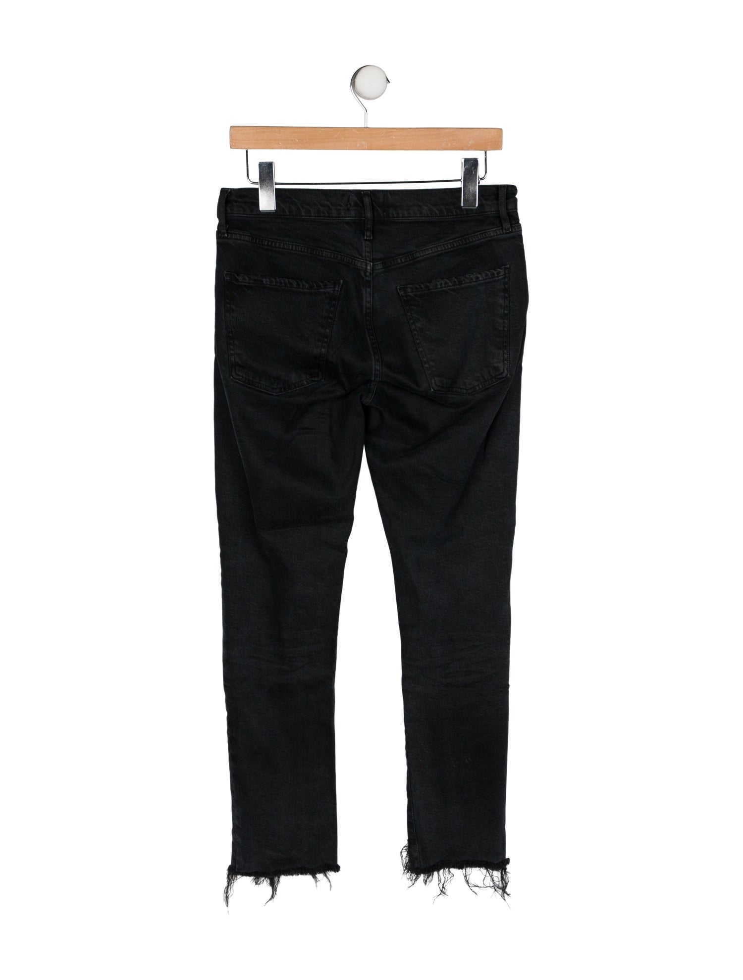AGOLDE Mid-Rise Straight Leg Jeans