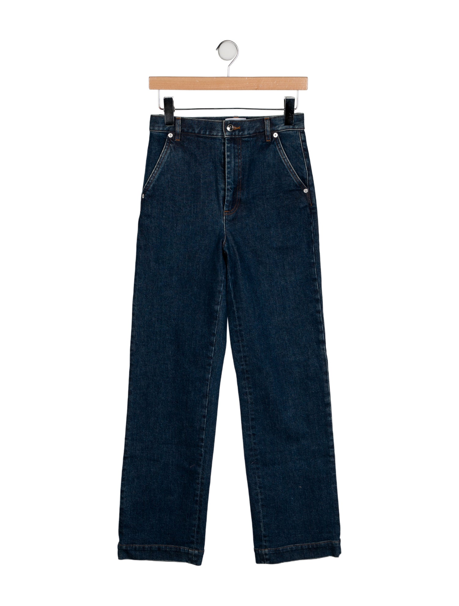A.P.C. X GOOP High-Rise Wide Leg Jeans