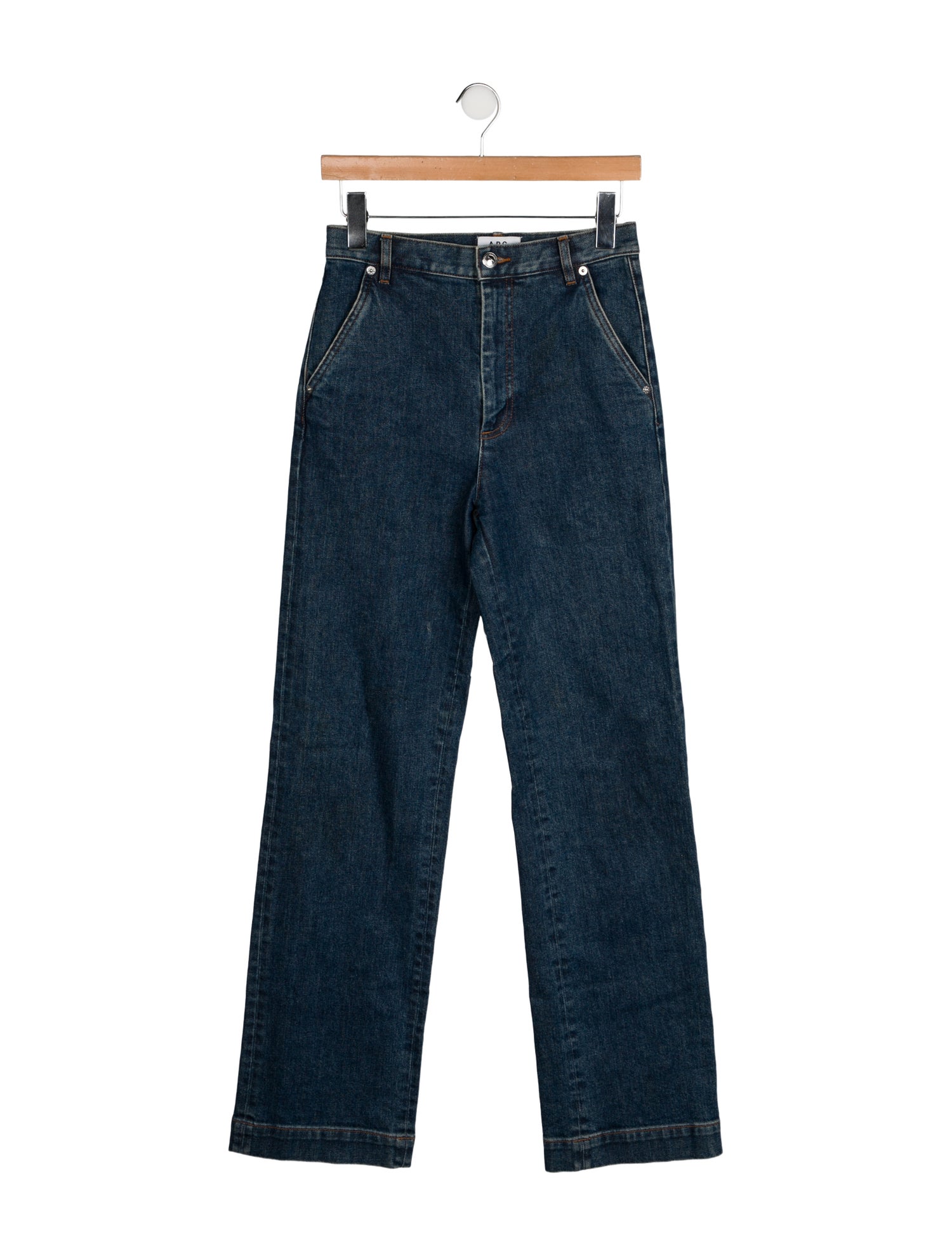 A.P.C. X GOOP High-Rise Wide Leg Jeans