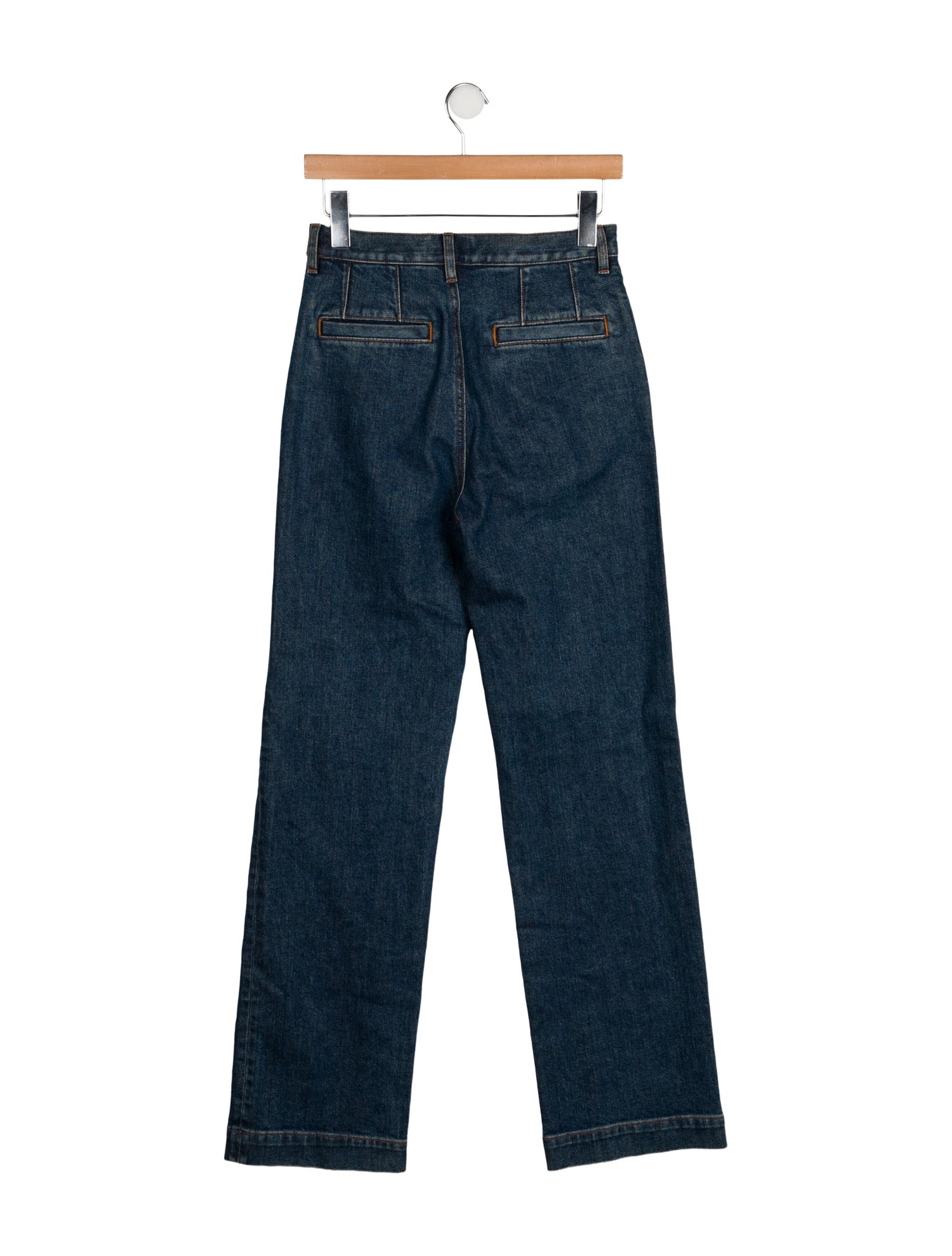 A.P.C. X GOOP High-Rise Wide Leg Jeans