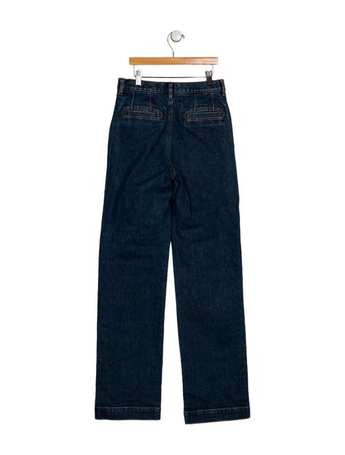 A.P.C. X GOOP Mid-Rise Wide Leg Jeans