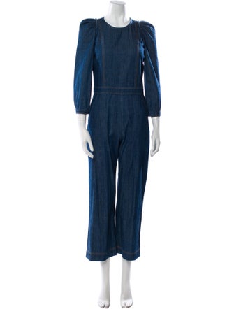 A.P.C. X GOOP Crew Neck Jumpsuit