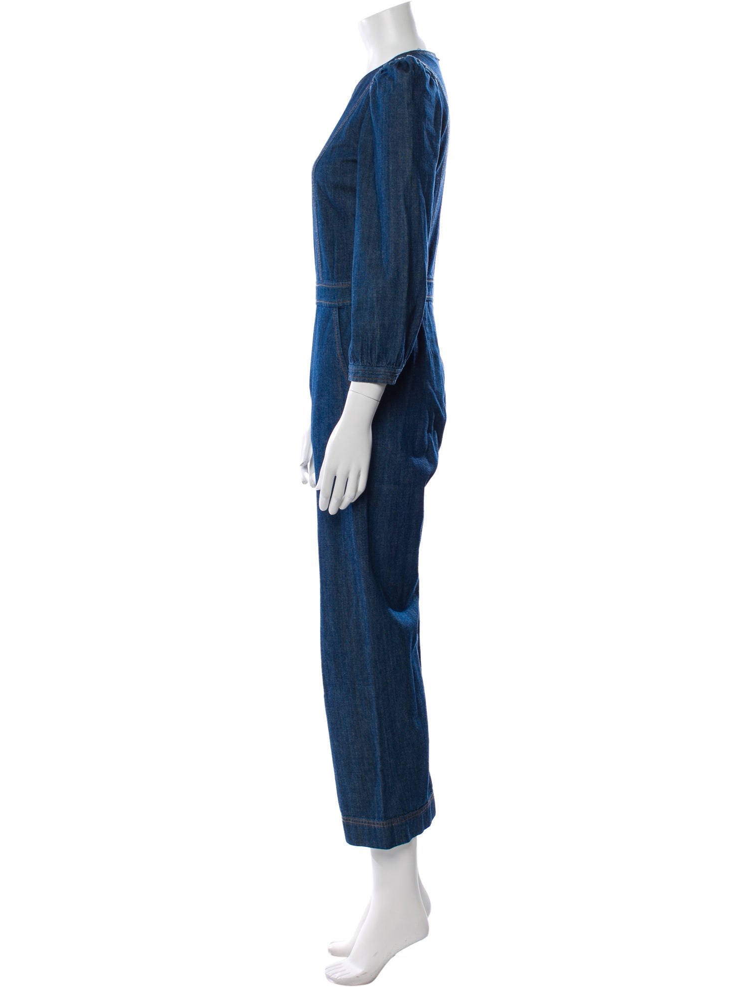 A.P.C. X GOOP Crew Neck Jumpsuit