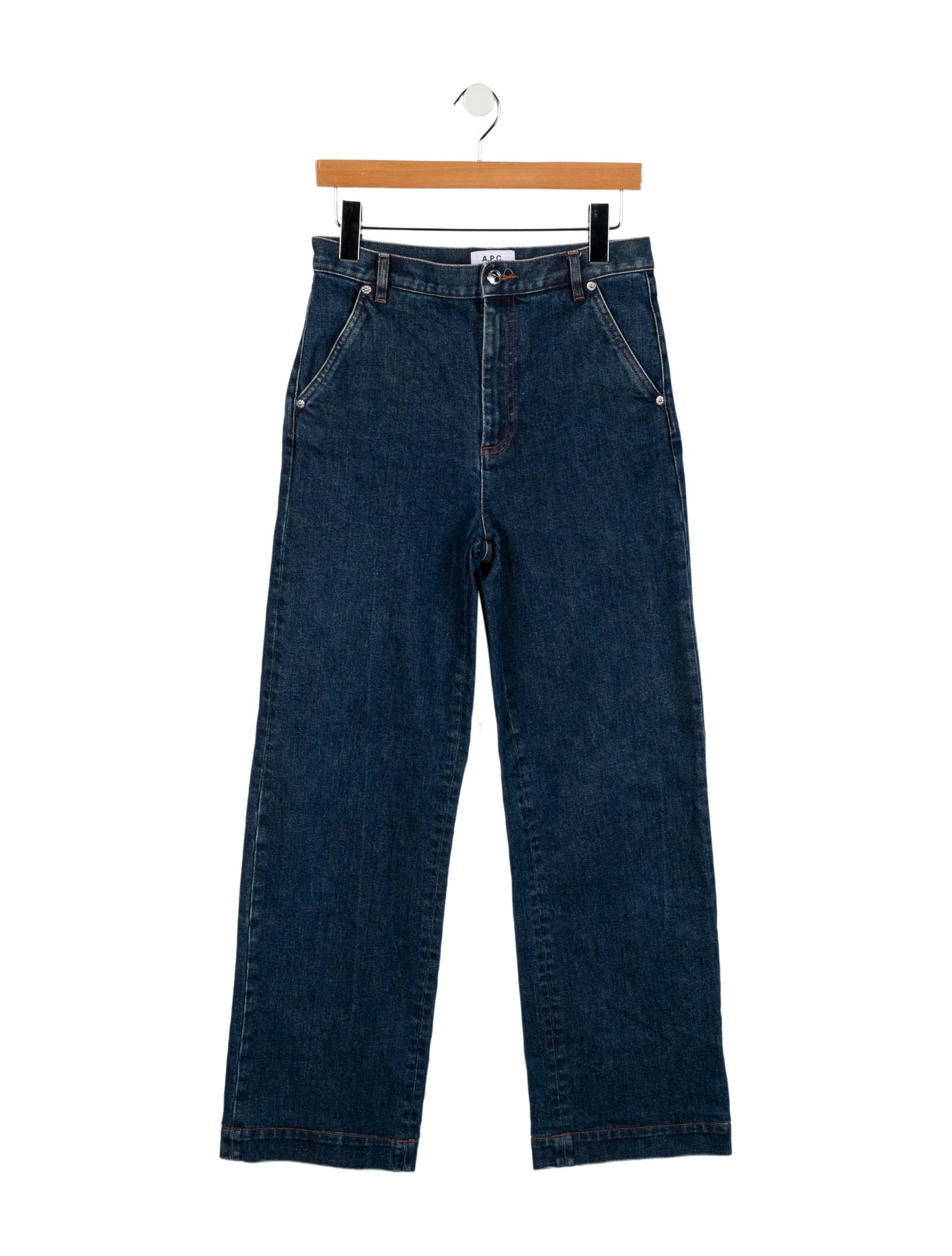 A.P.C. X GOOP High-Rise Wide Leg Jeans