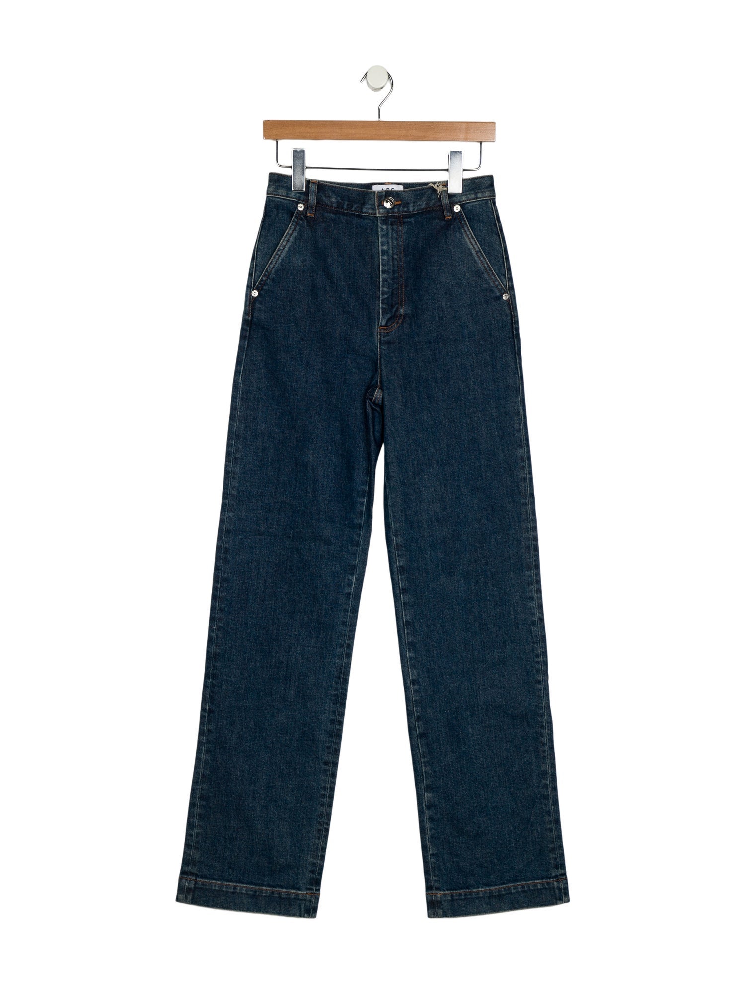 A.P.C. X GOOP High-Rise Wide Leg Jeans w/ Tags